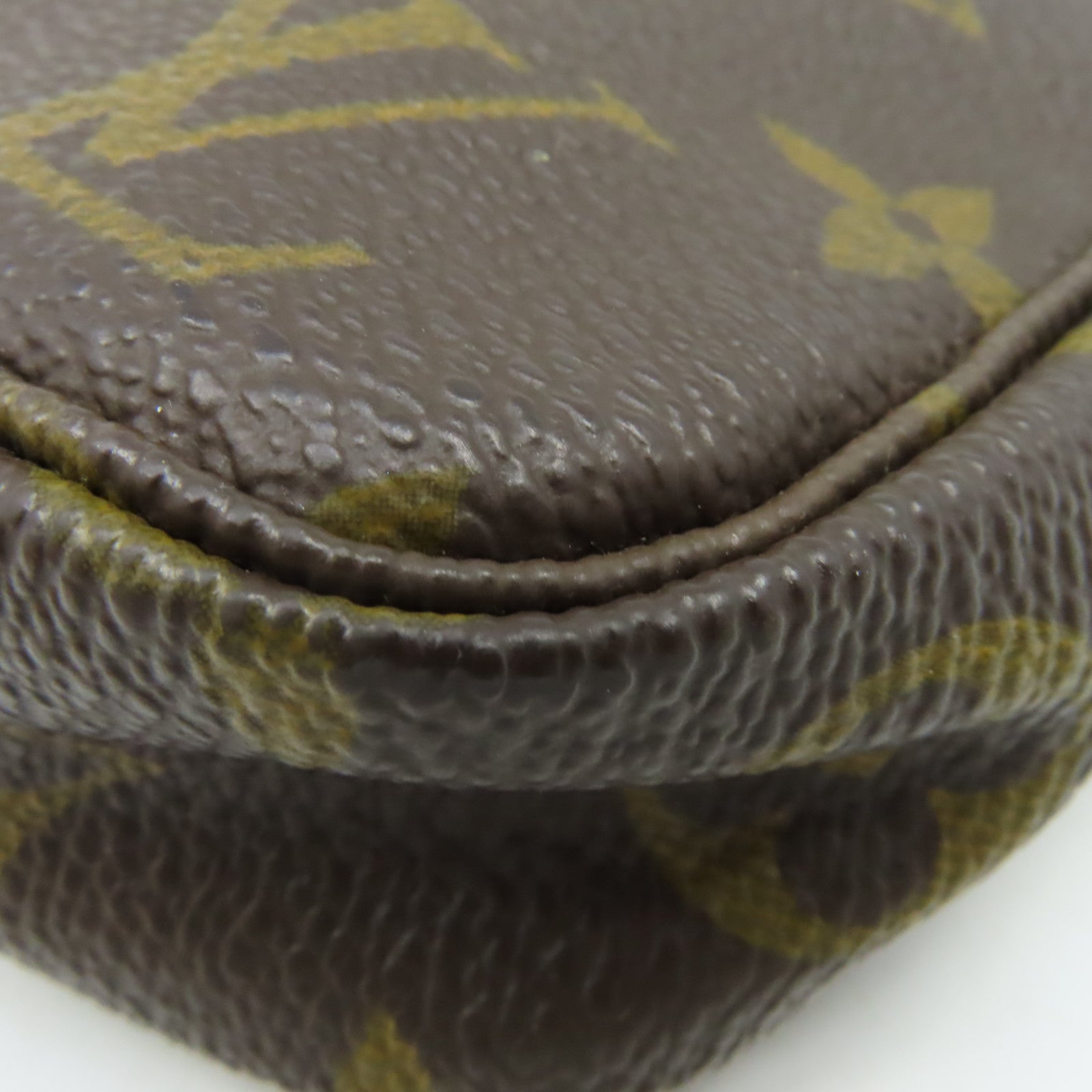 LOUIS VUITTON Monogram Pochette Accessoires Pouch手挽袋啡色