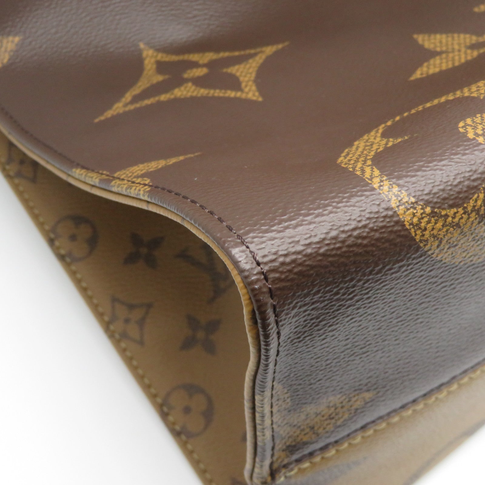 LOUIS VUITTON Monogram Giant On The Go GM金扣手挽肩背兩用袋