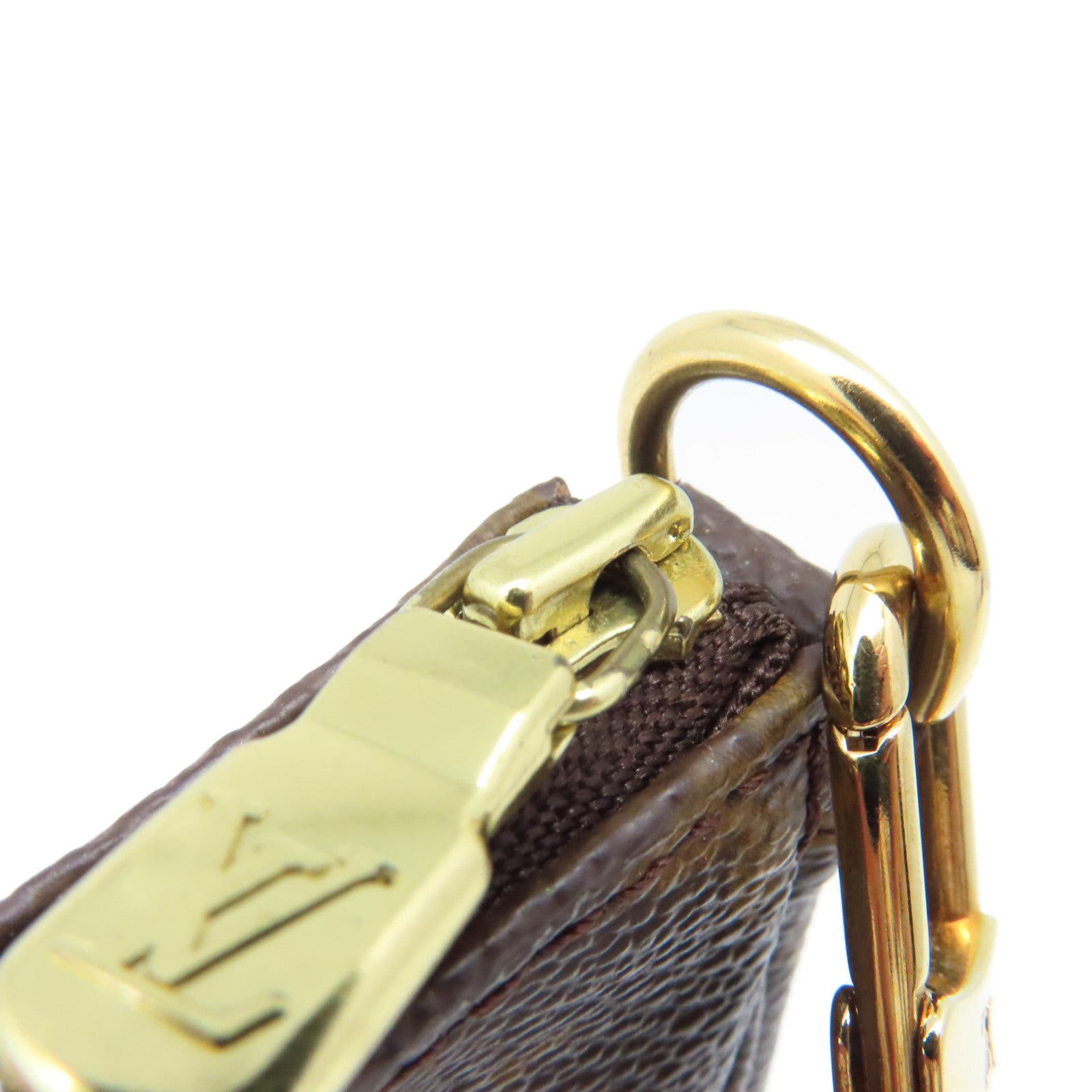 LOUIS VUITTON Monogram Pochette Accessoires Pouch手挽袋啡色