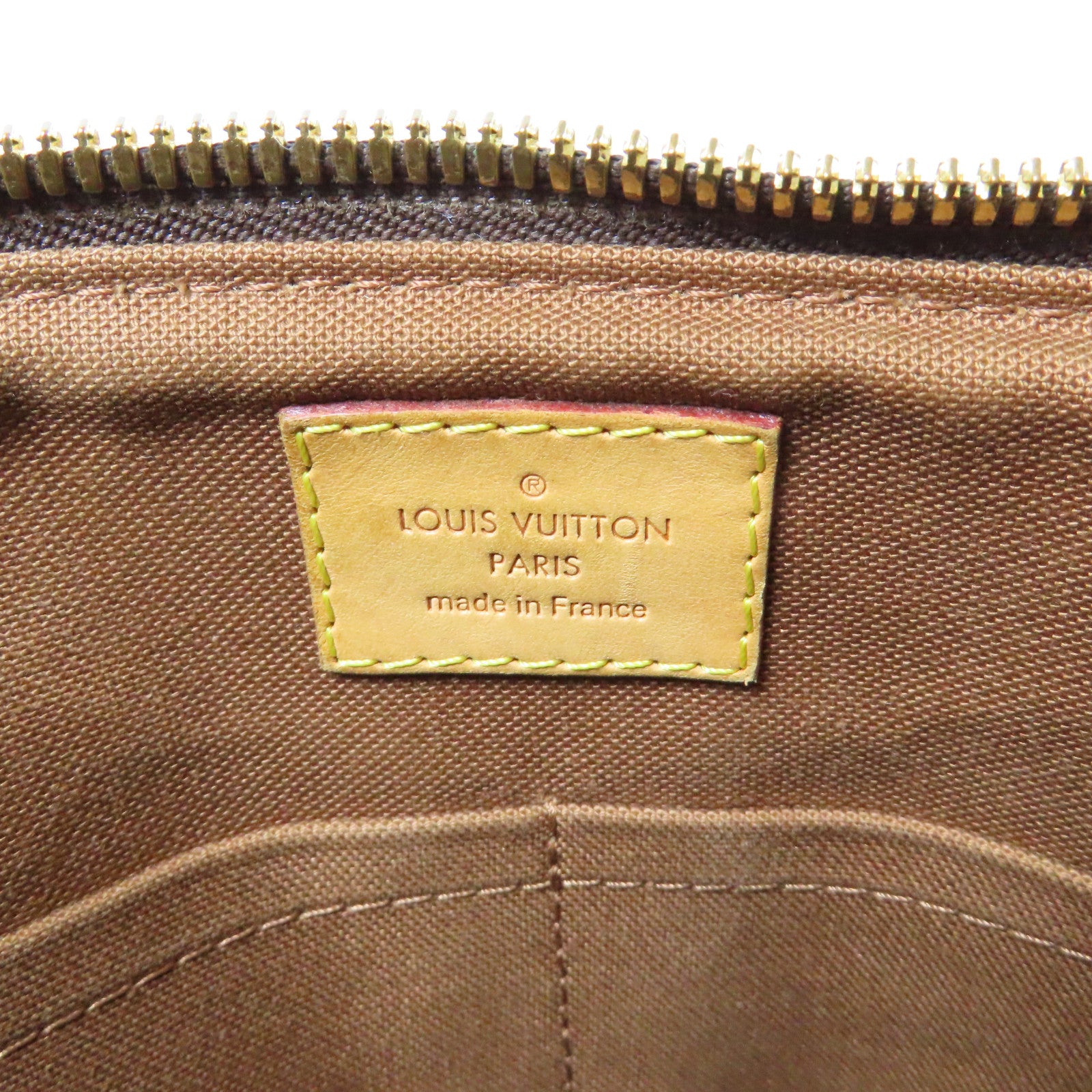 LOUIS VUITTON Monogram Palermo PM金扣手挽肩背兩用袋啡色