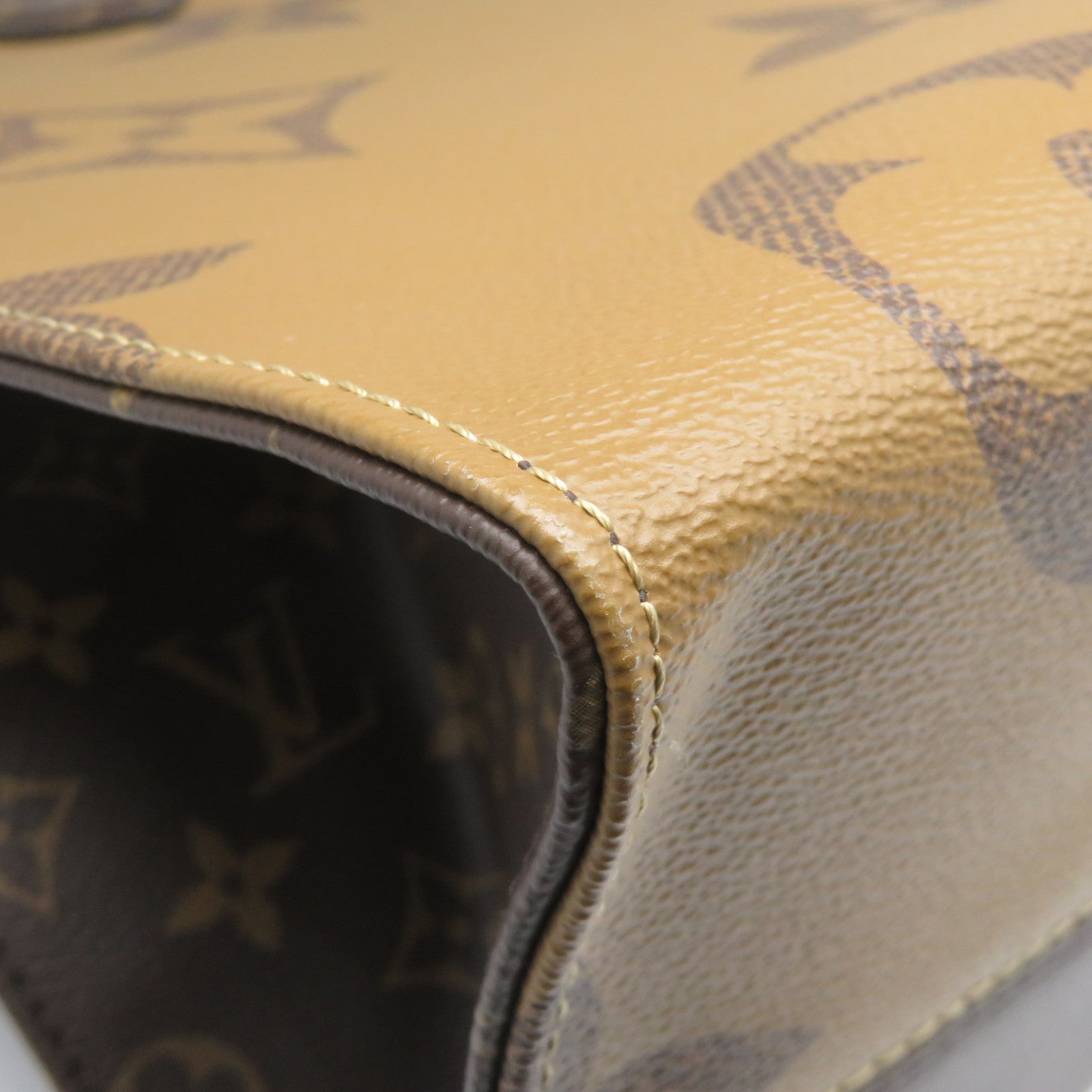 LOUIS VUITTON Monogram Giant On The Go GM金扣手挽肩背兩用袋