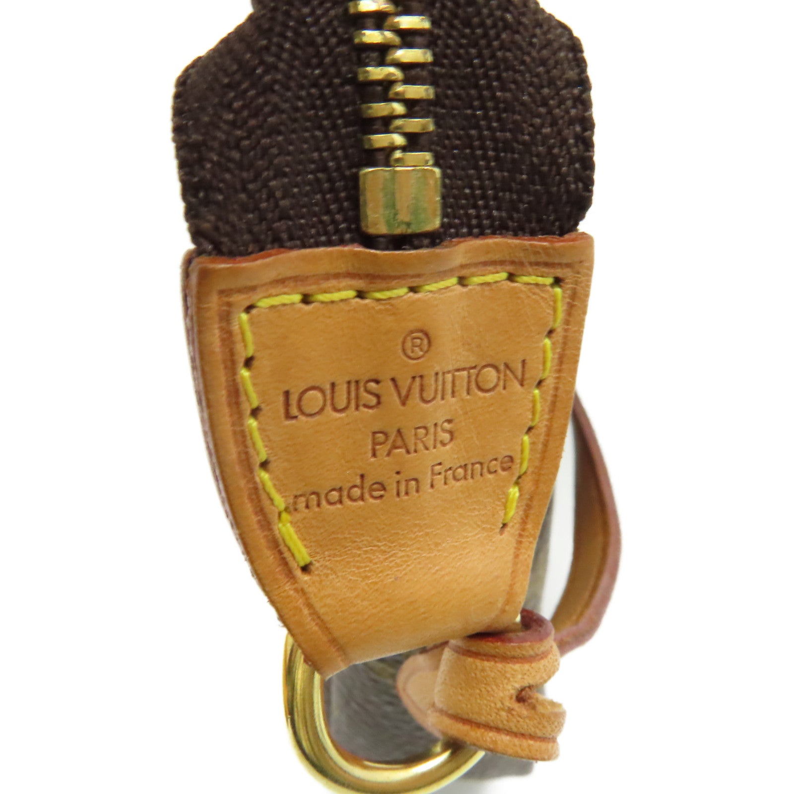 LOUIS VUITTON Monogram Pochette Accessoires Pouch手挽袋啡色