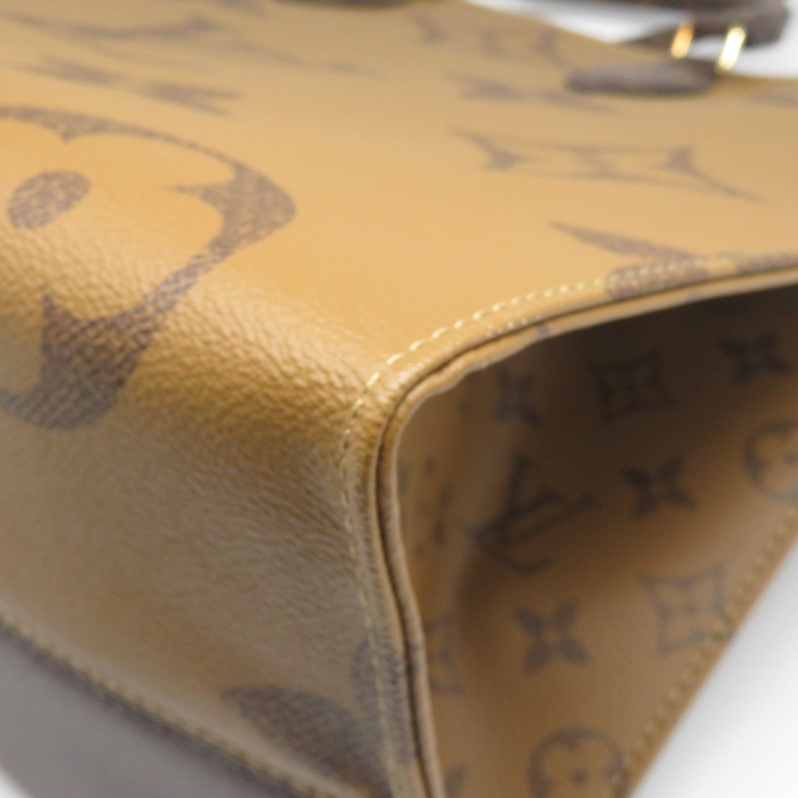 LOUIS VUITTON Monogram Giant On The Go GM金扣手挽肩背兩用袋