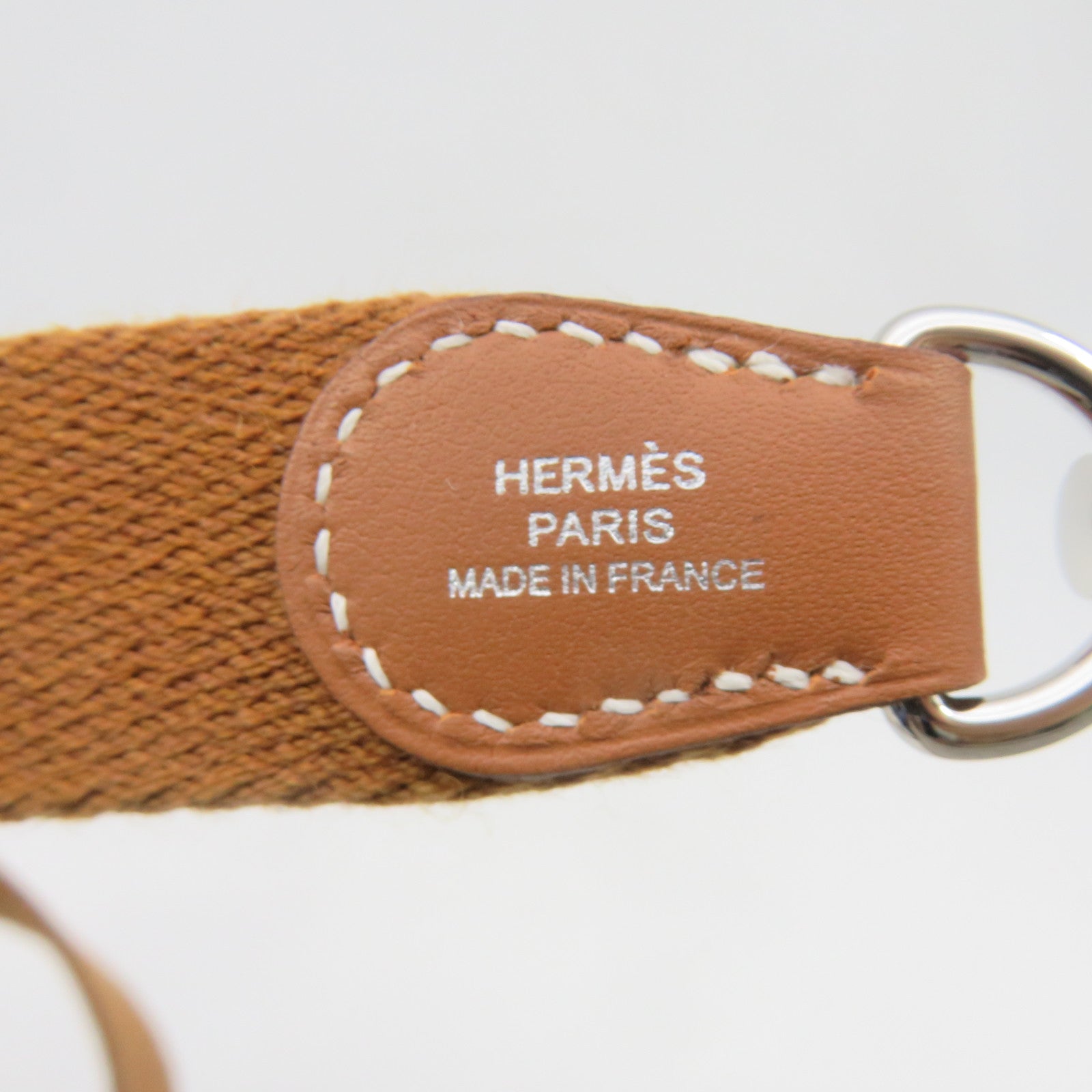 HERMES Swift皮革/羊毛銀扣肩背袋Shoulder Bag灰色啡色