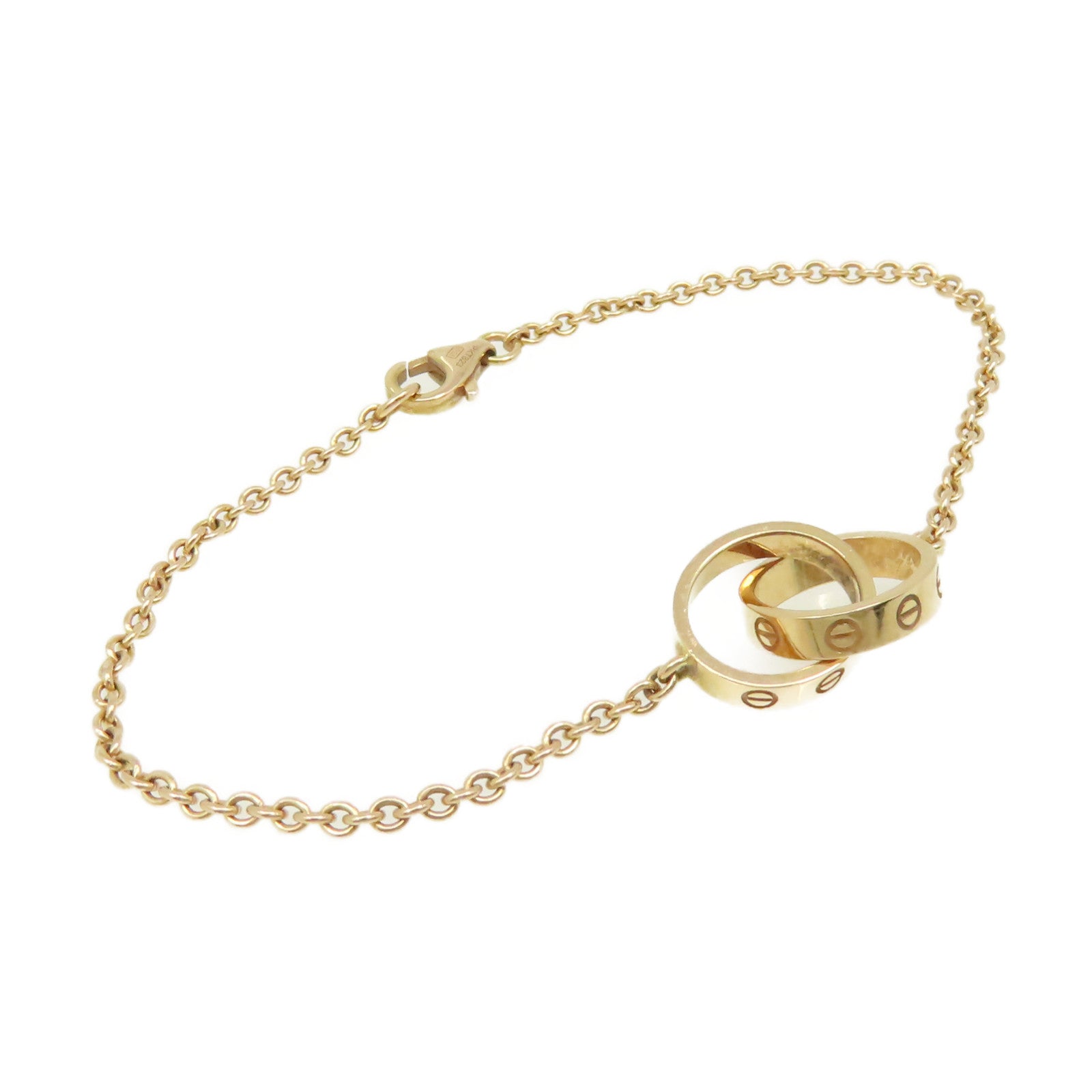 CARTIER 18K玫瑰金Love Bracelet手鏈