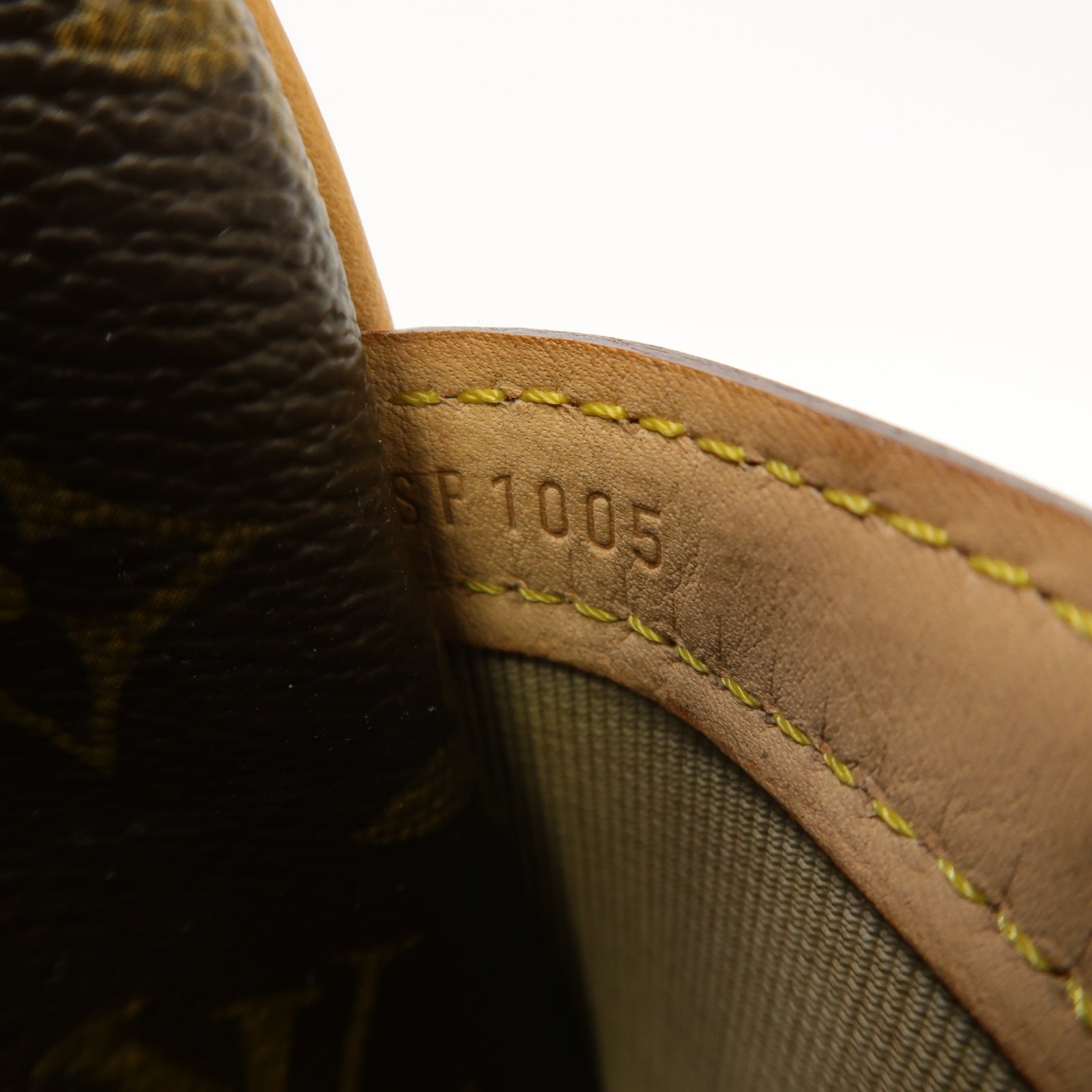 LOUIS VUITTON Monogram Reporter金扣肩背袋棕色