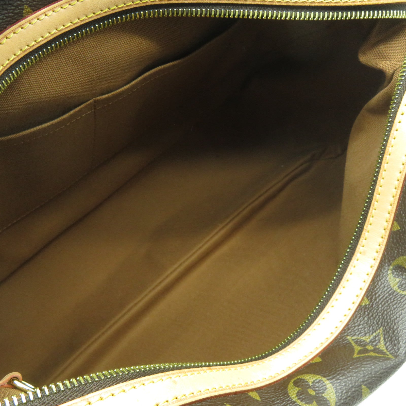 LOUIS VUITTON Monogram Stresa GM金扣手挽袋/肩背袋啡色
