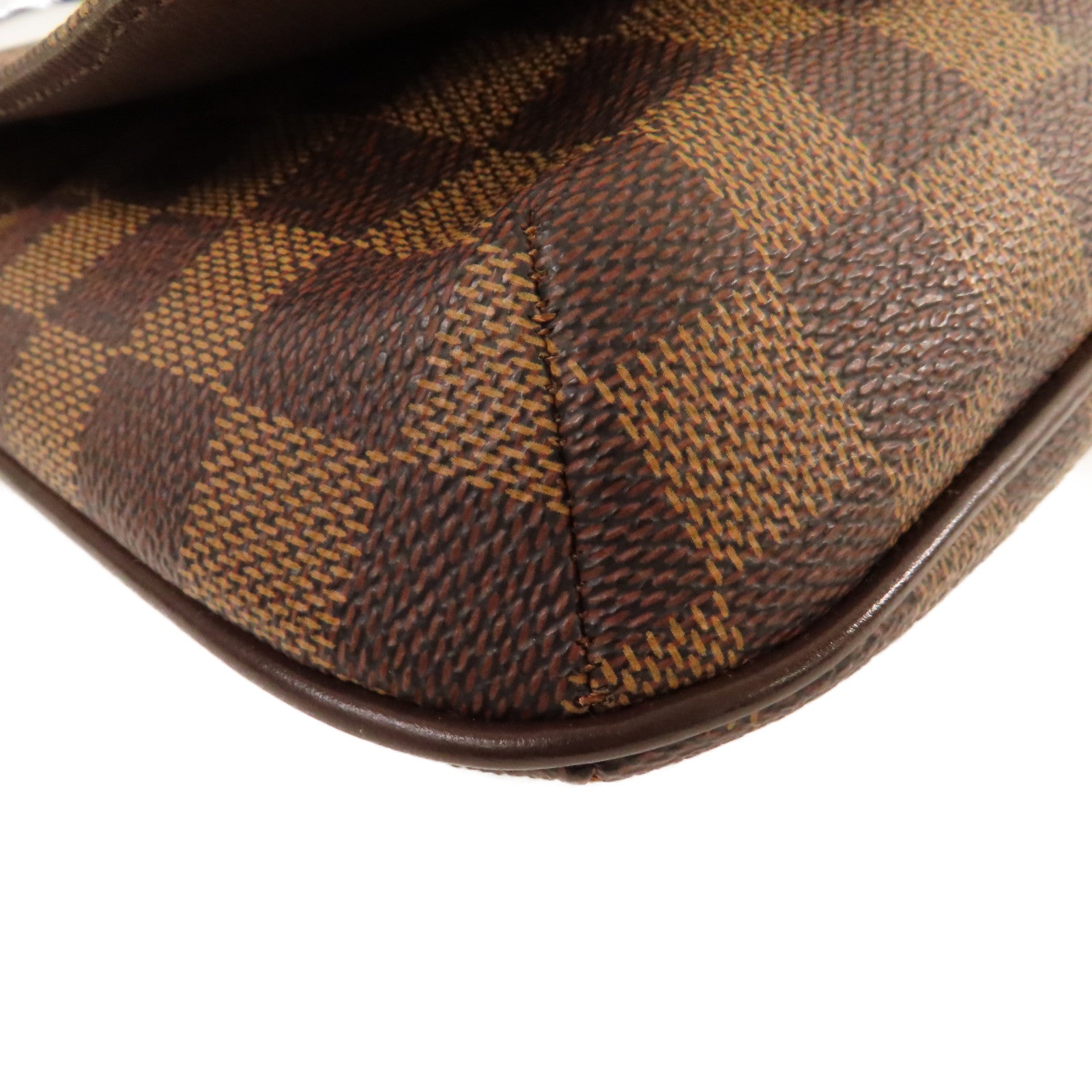 LOUIS VUITTON Damier Musette Tango Shoulder Bag肩背袋啡色
