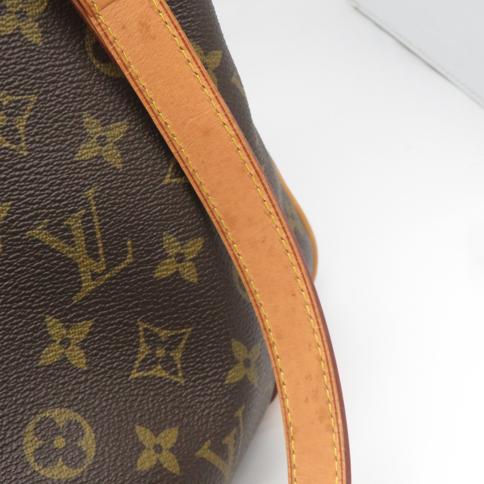 LOUIS VUITTON Monogram Stresa GM金扣手挽袋/肩背袋啡色