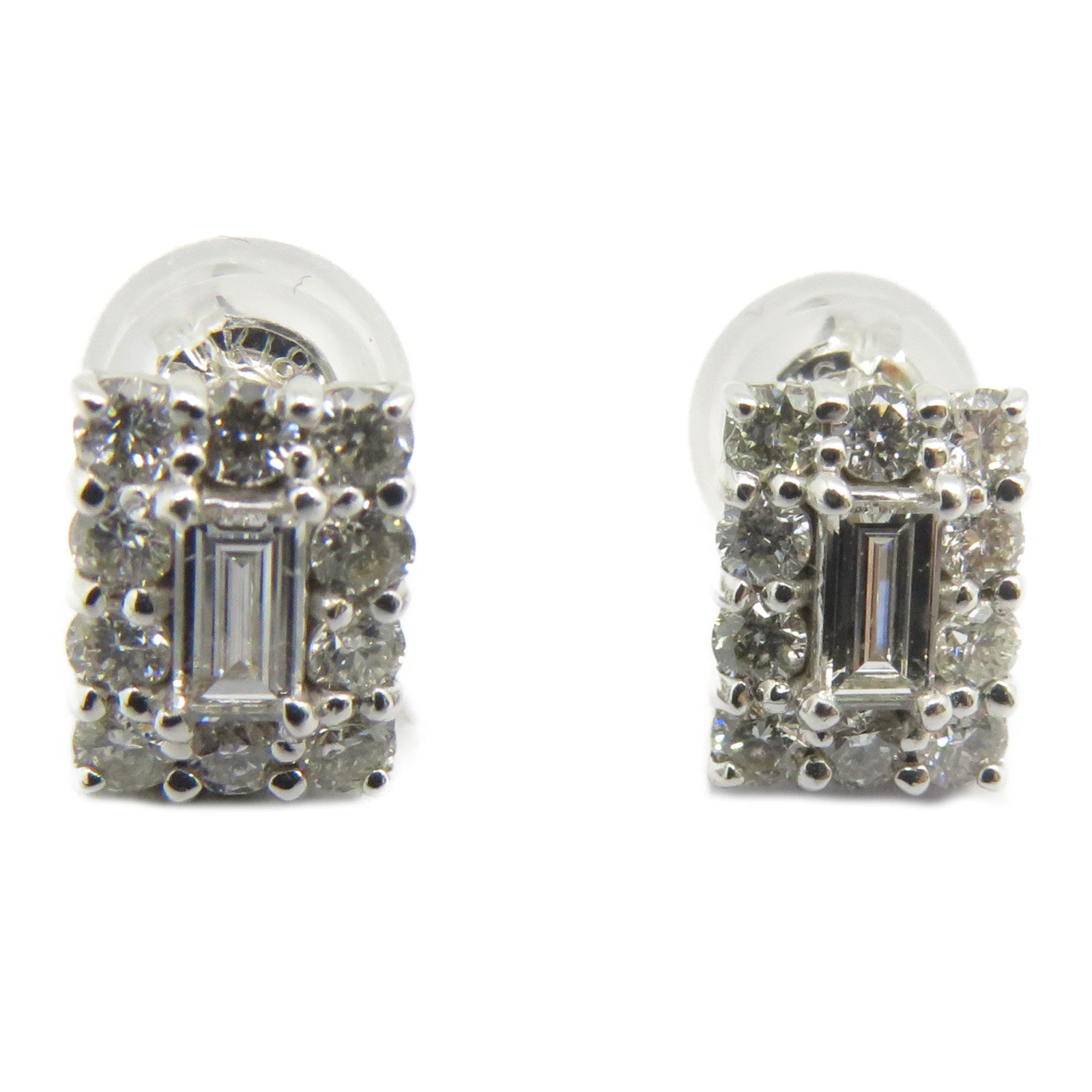JEWELRY 18K白金Diamond Earrings 1.4g鑽石耳環