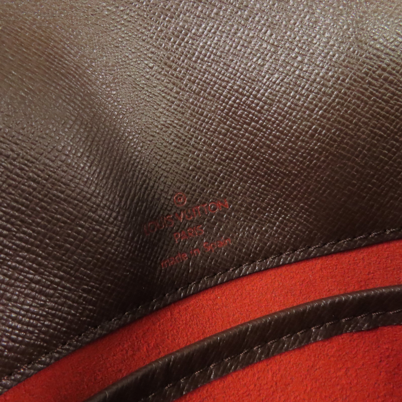 LOUIS VUITTON Damier Musette Tango Shoulder Bag肩背袋啡色
