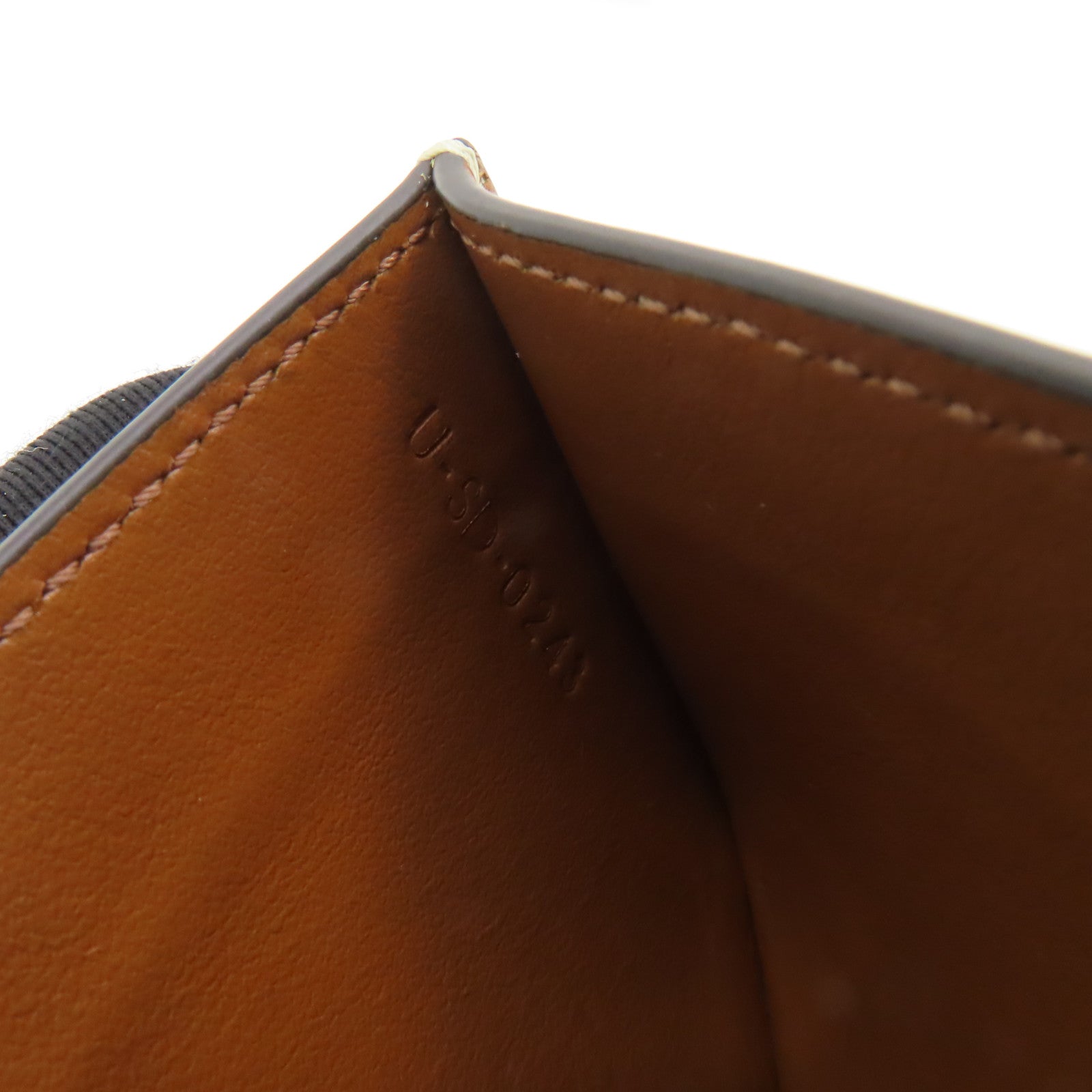 CELINE 塗層帆布Card Case卡片套棕色