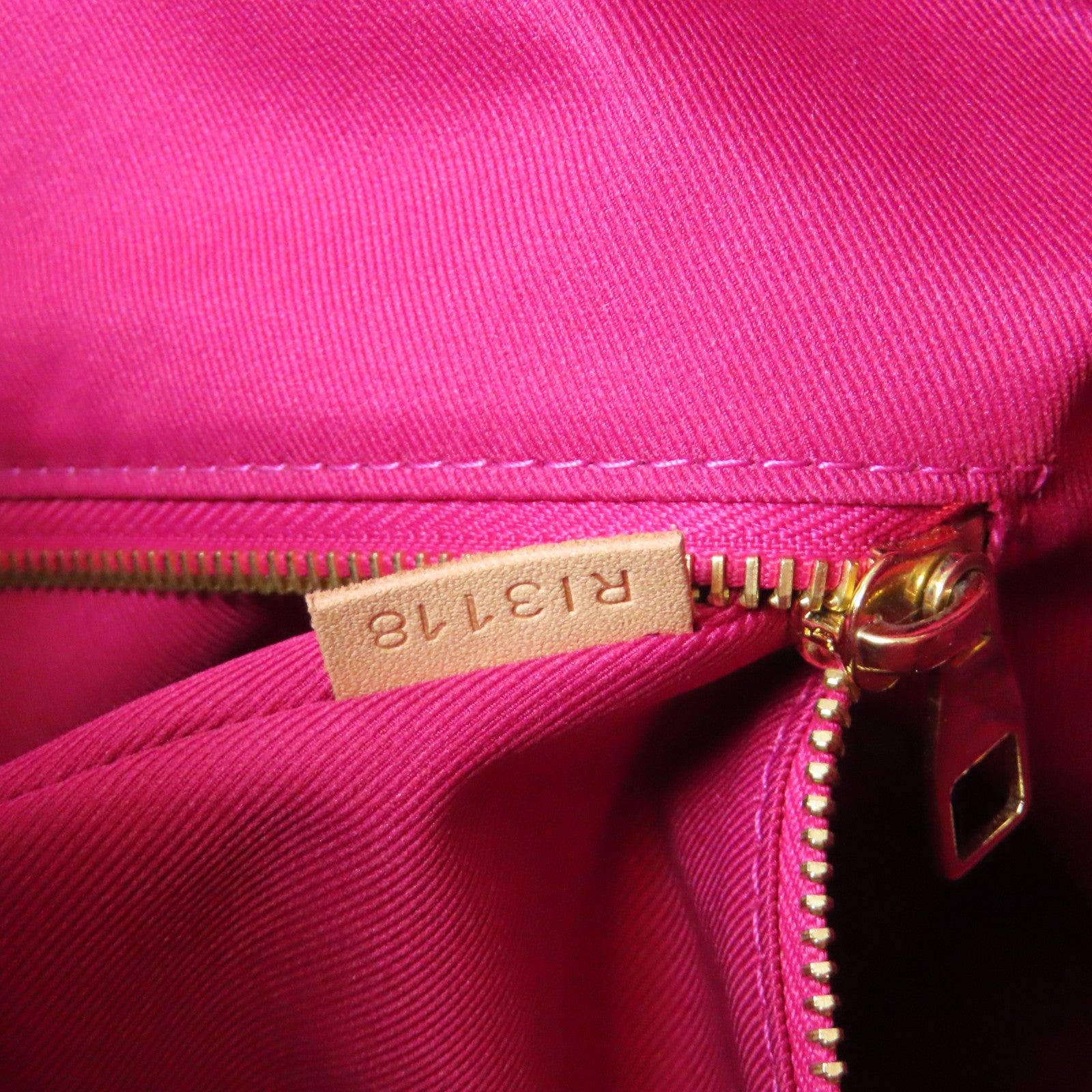 LOUIS VUITTON Monogram Delightful MM金扣肩背袋啡色