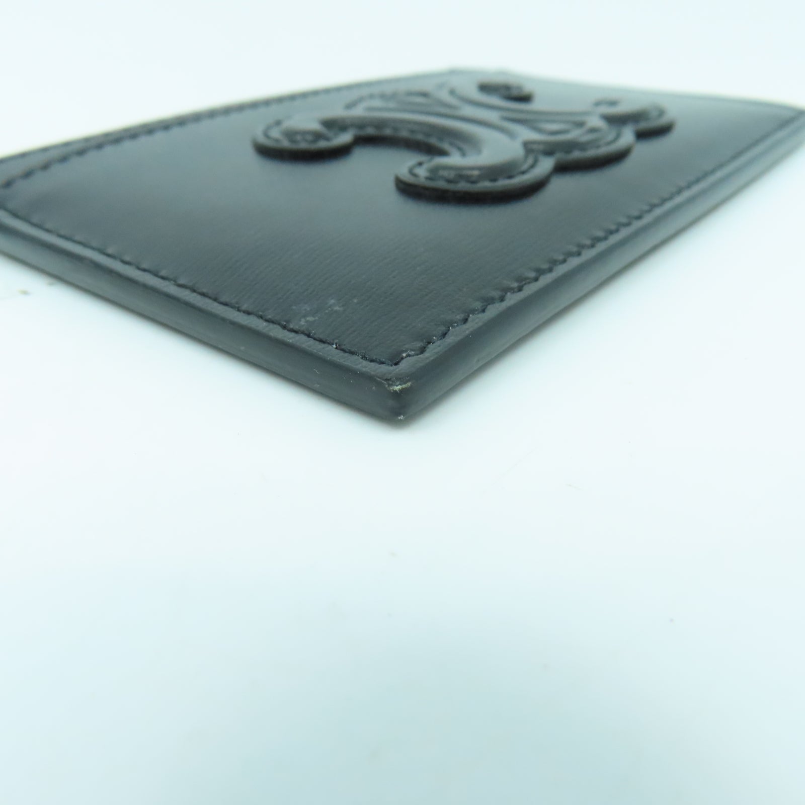 CELINE 牛皮皮革Card Case卡片套黑色