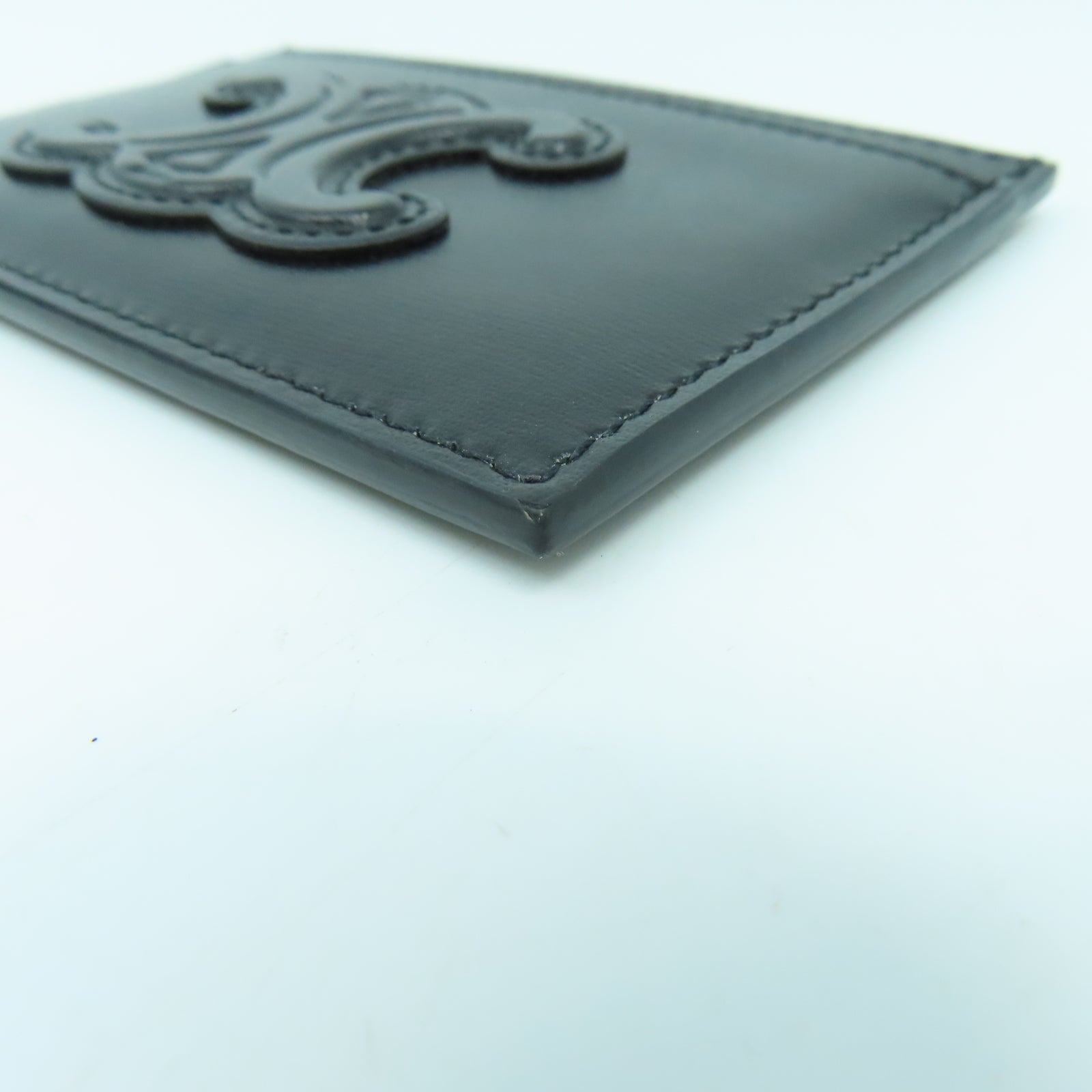 CELINE 牛皮皮革Card Case卡片套黑色