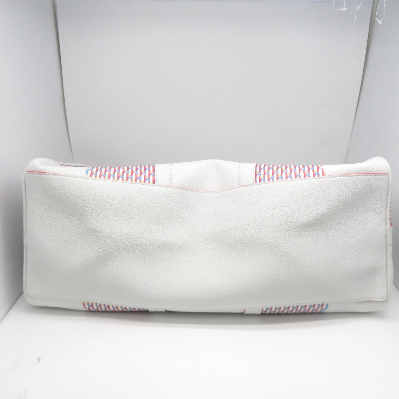 LOUIS VUITTON 【激減優惠】Damier Spray Keepall 50 Bandoulie銀扣手挽肩背兩用袋白色
