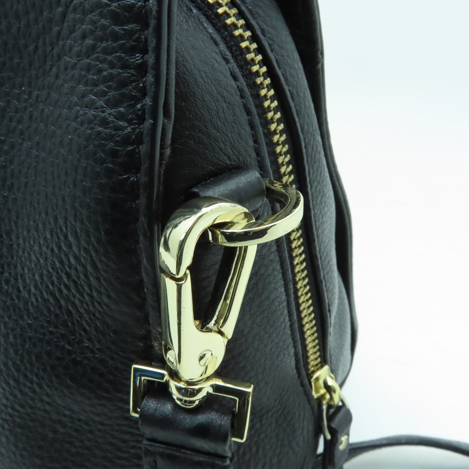 Kate Spade 牛皮皮革2way Shoulder Bag金扣手挽肩背兩用袋黒色
