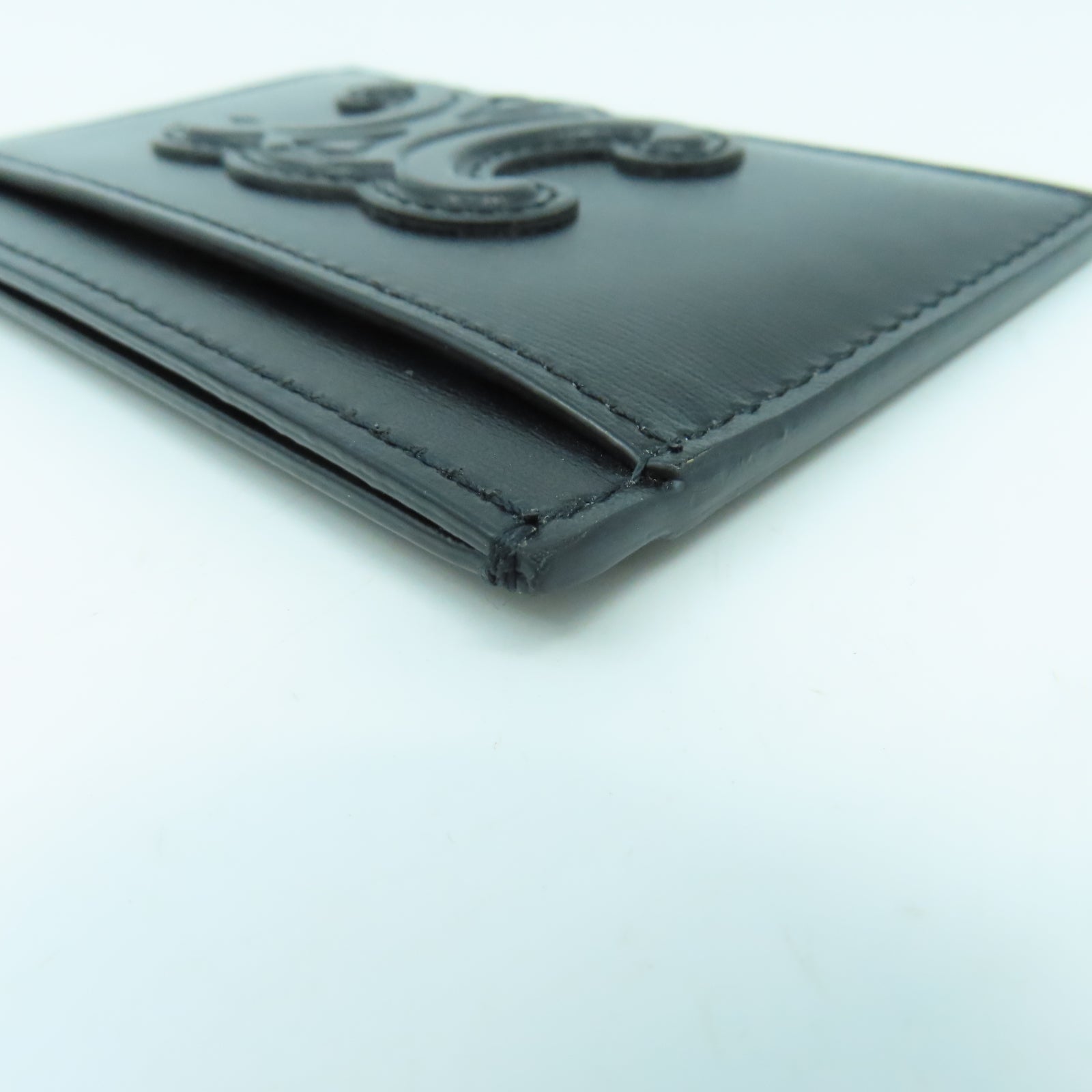CELINE 牛皮皮革Card Case卡片套黑色