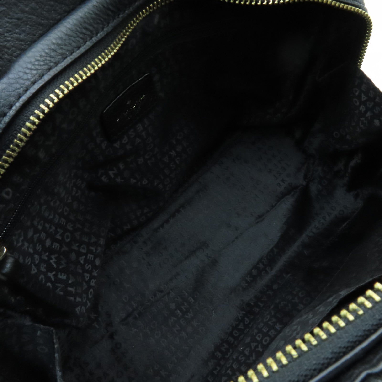 Kate Spade 牛皮皮革2way Shoulder Bag金扣手挽肩背兩用袋黒色