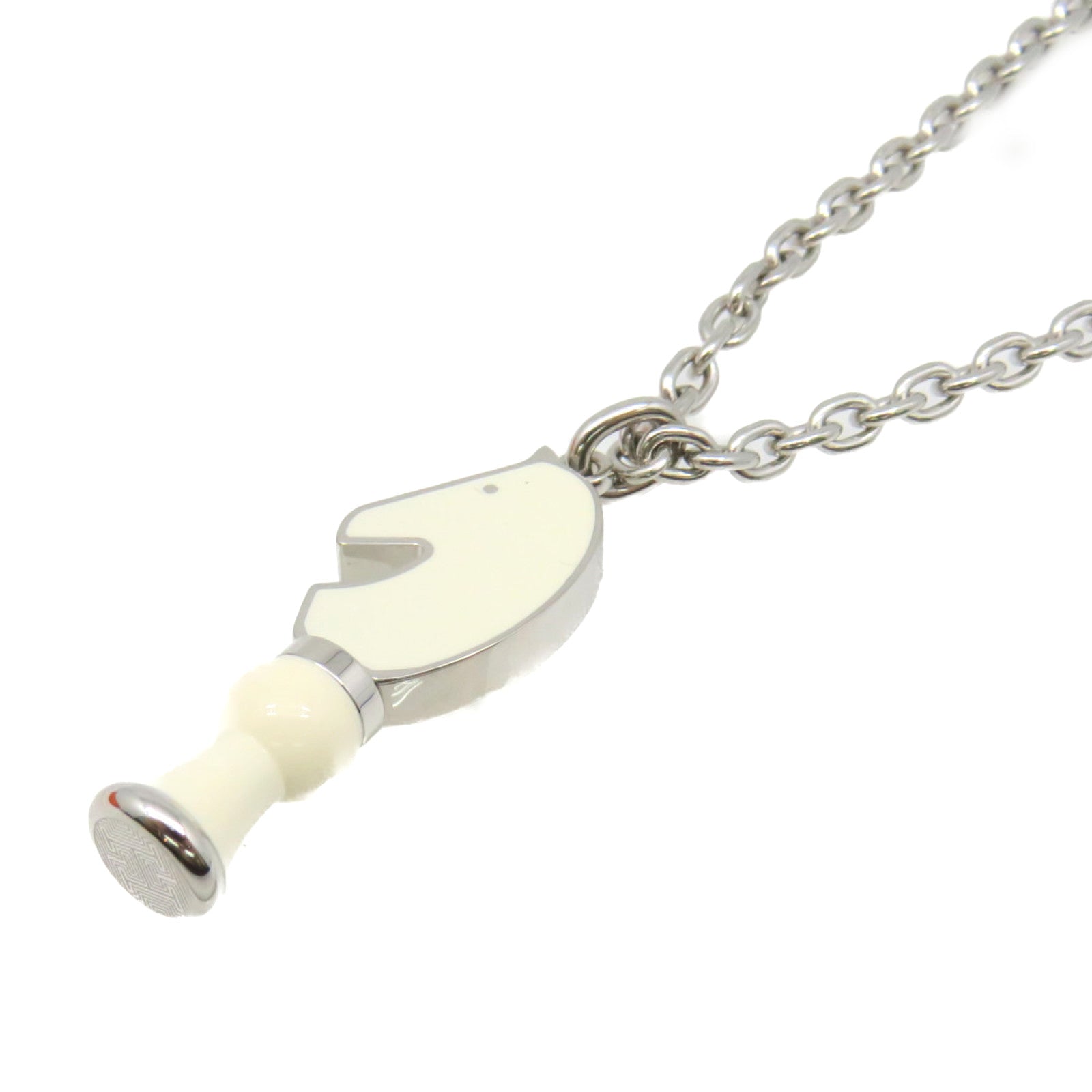 HERMES 金屬Cavalier Necklace項鍊