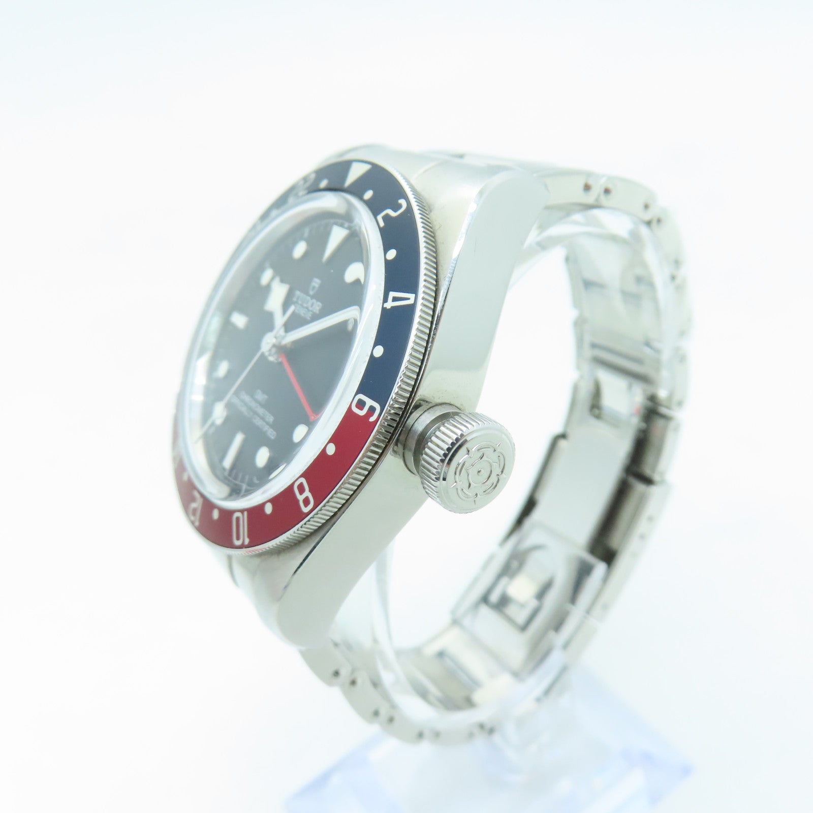 TUDOR GMT Stainless Steel Watch Automatic Movement Blue/Red