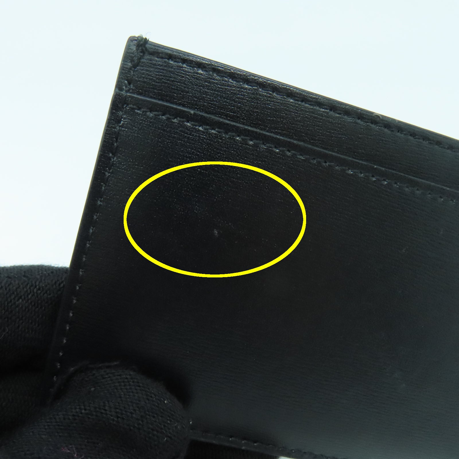CELINE 牛皮皮革Card Case卡片套黑色