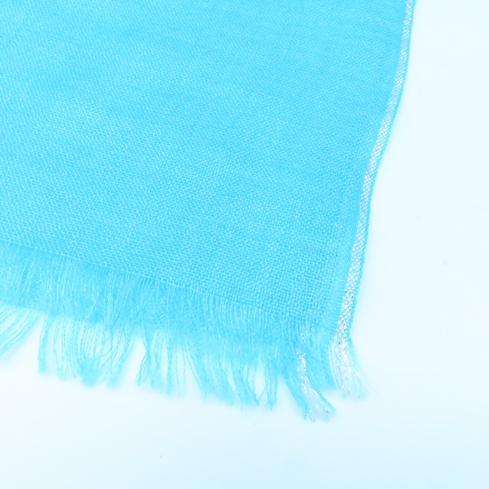 CHANEL Cashmere Stole披肩浅蓝色