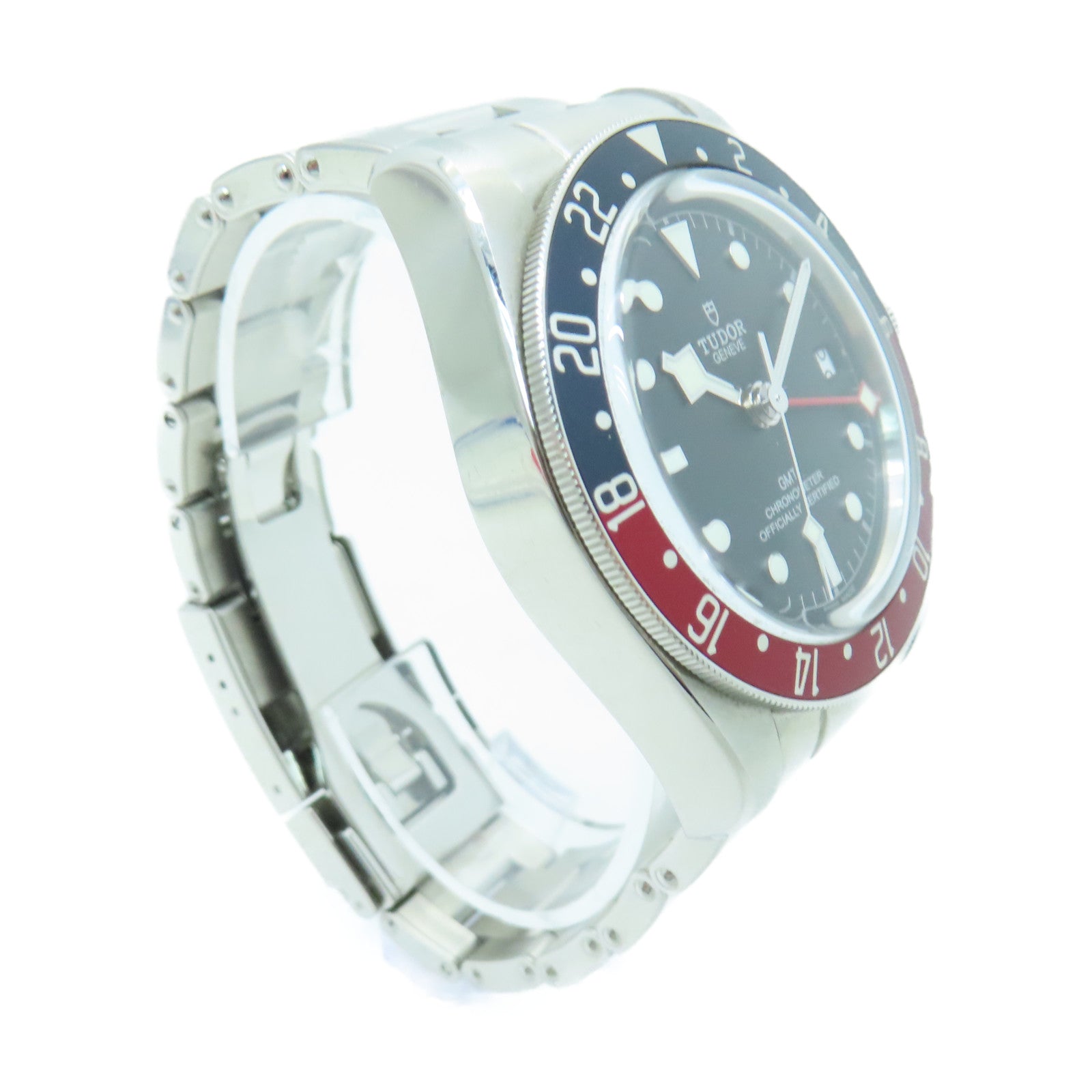 TUDOR GMT Stainless Steel Watch Automatic Movement Blue/Red