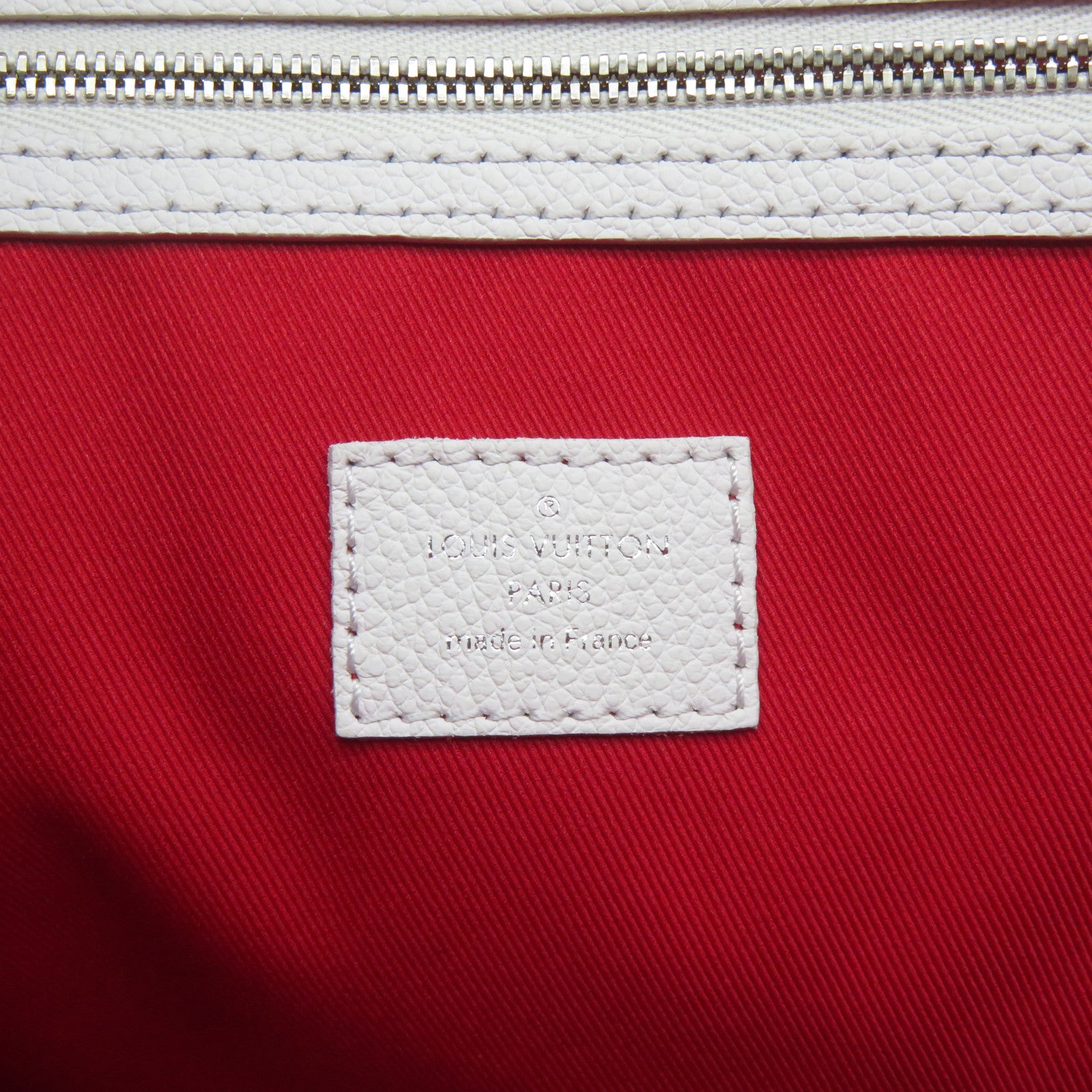 LOUIS VUITTON 【激減優惠】Damier Spray Keepall 50 Bandoulie銀扣手挽肩背兩用袋白色