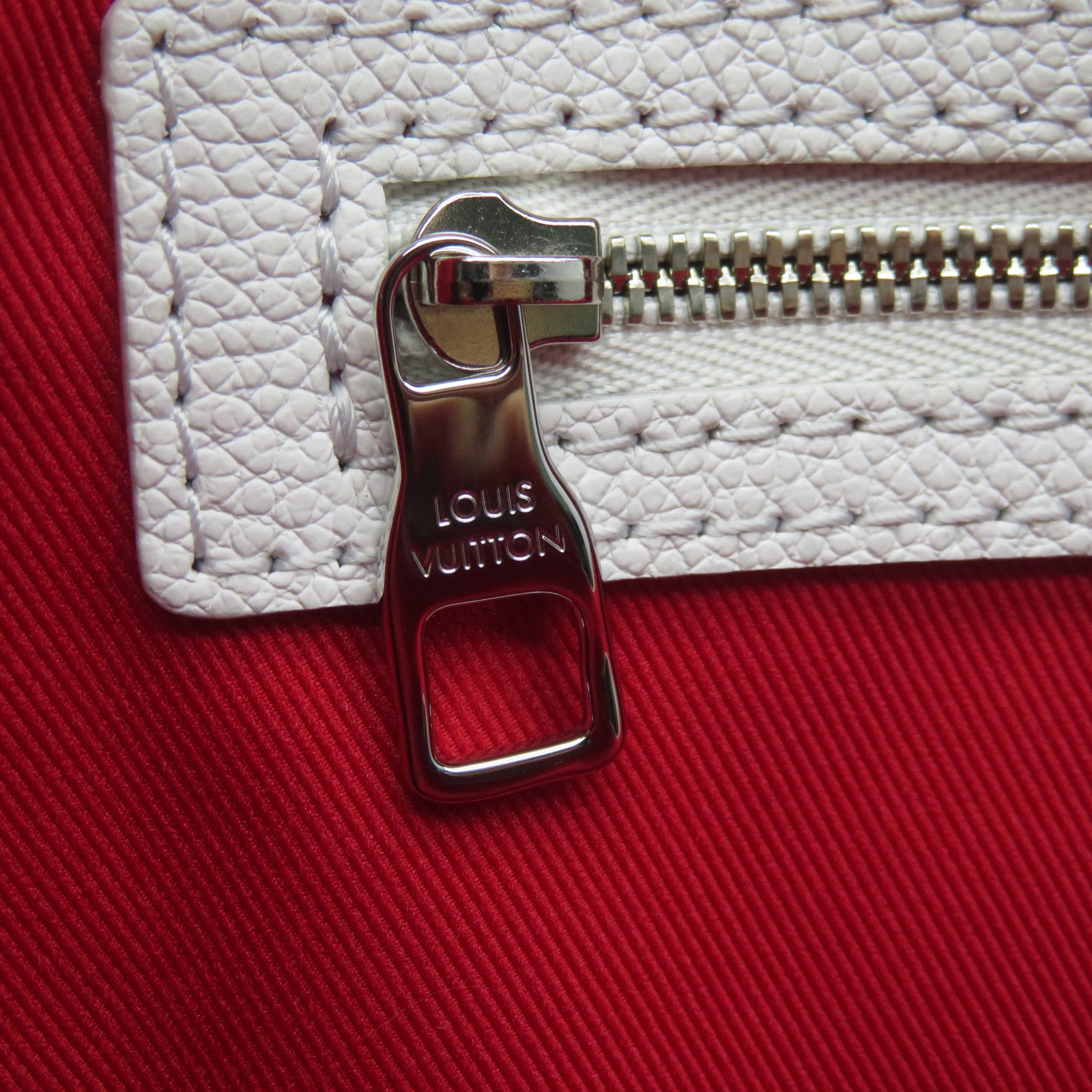 LOUIS VUITTON 【激減優惠】Damier Spray Keepall 50 Bandoulie銀扣手挽肩背兩用袋白色