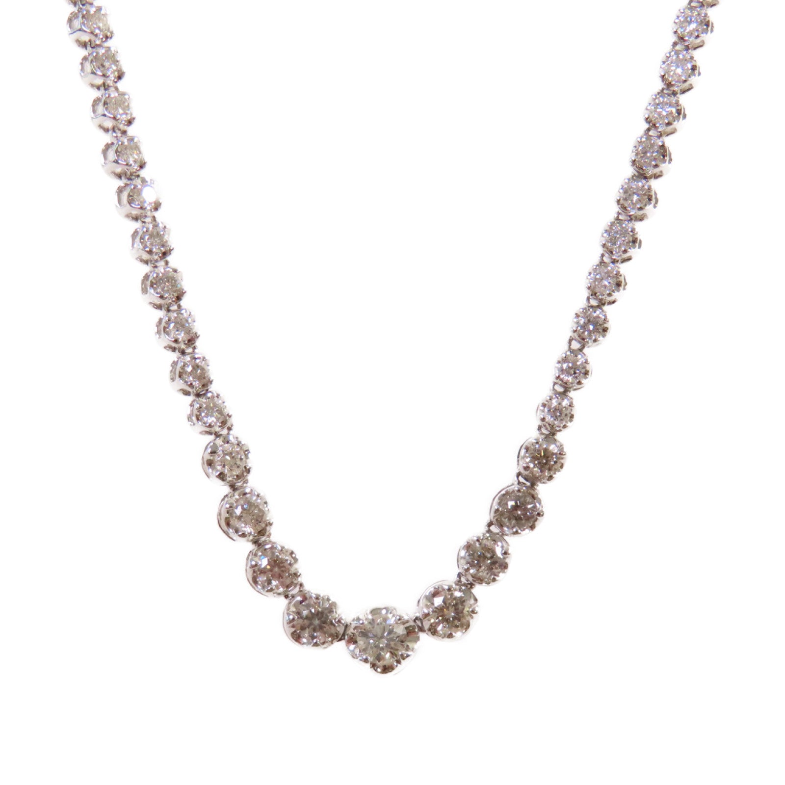 JEWELRY 18K白金/3.00ct鑽石Diamond Necklace項鏈