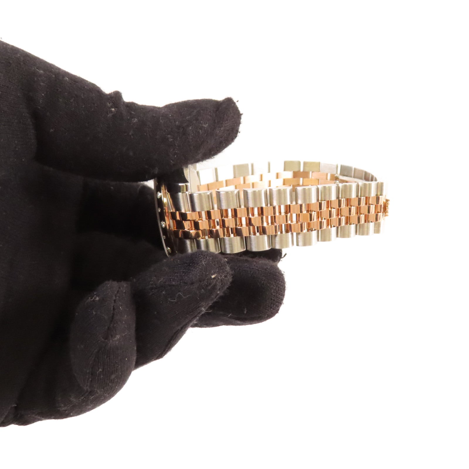 ROLEX Datejust 31mm Watch不鏽鋼/18K玫瑰金自動機芯手錶銅色