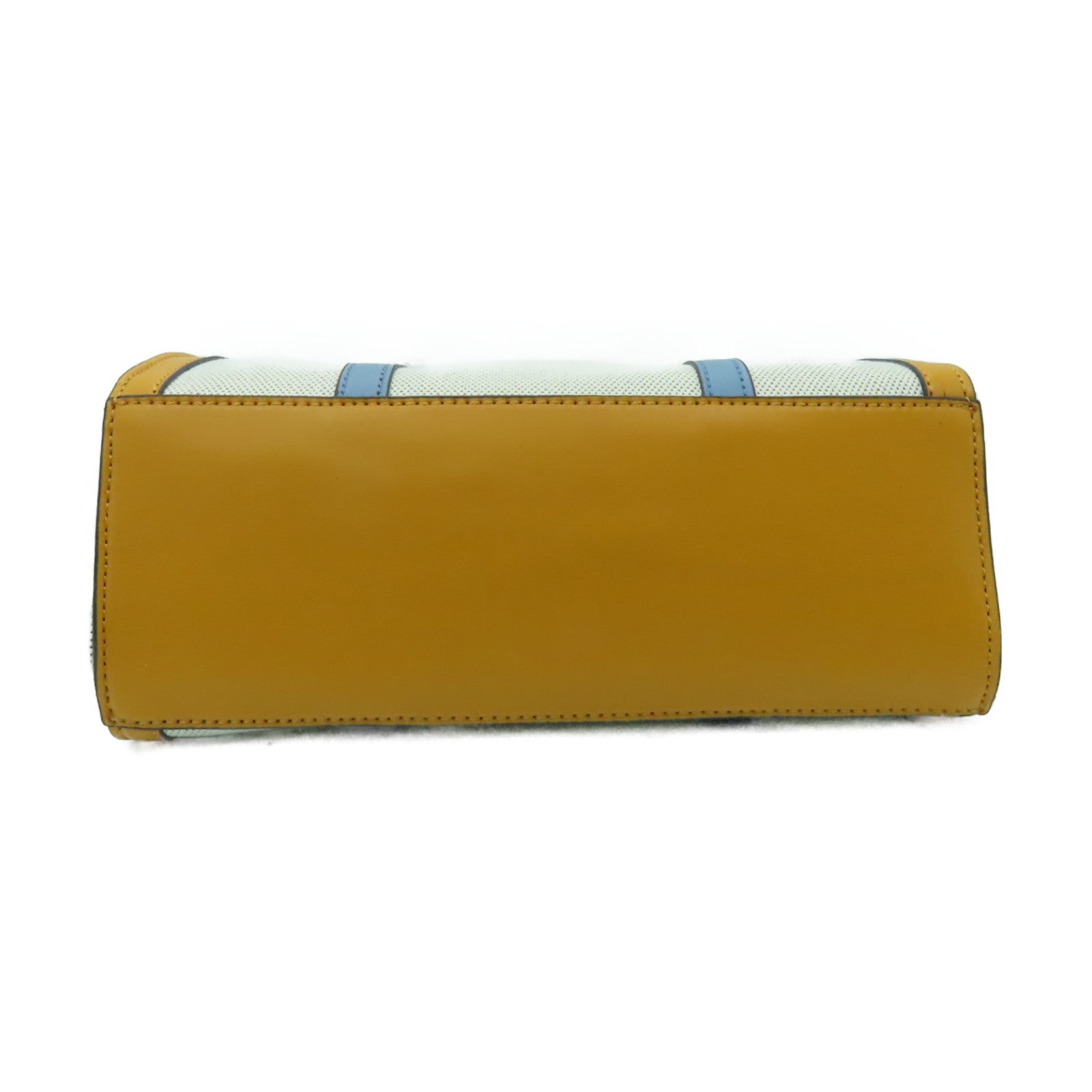 Tory Burch 帆布2way Shoulder Bag金扣手挽肩背兩用袋棕色