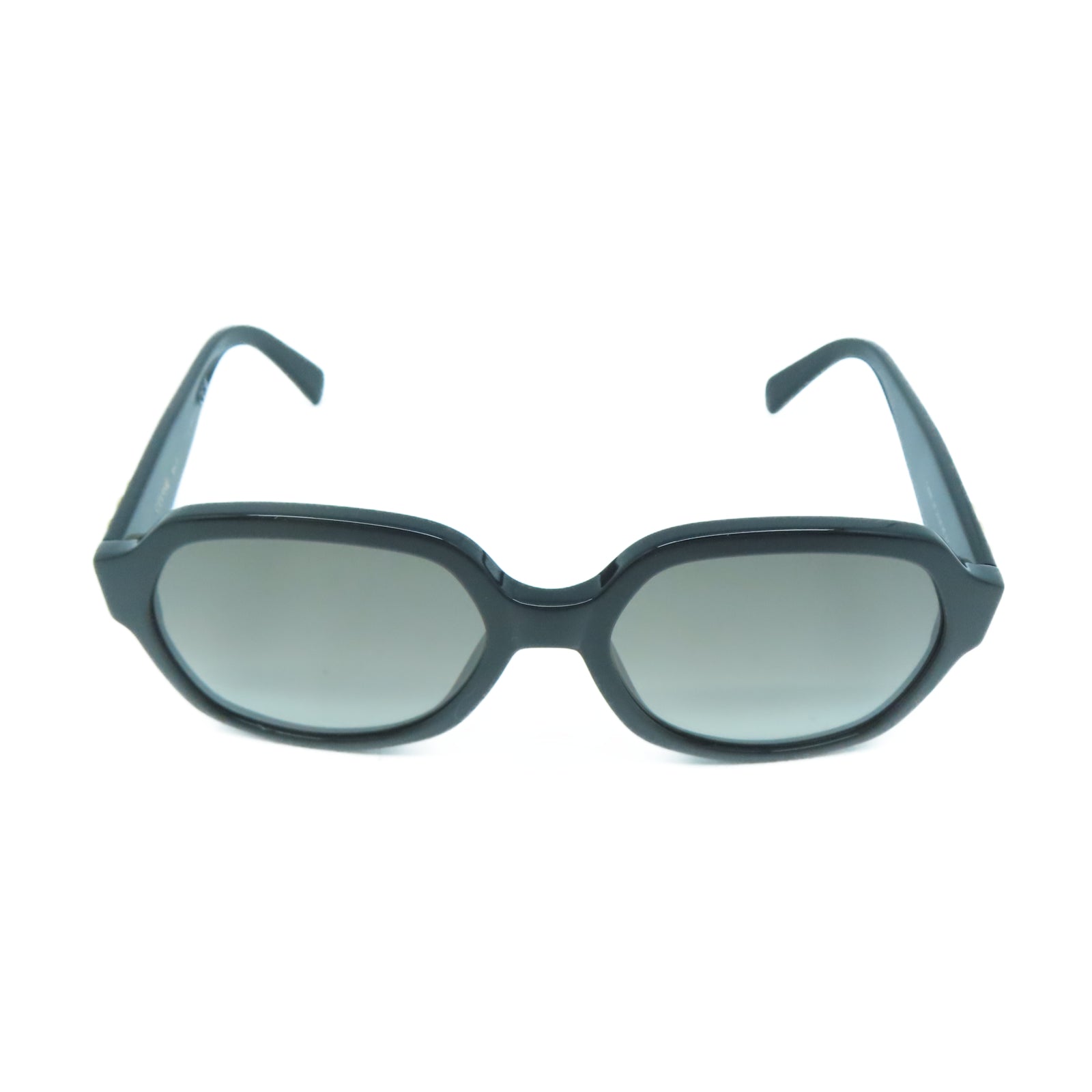 CELINE 塑料Sunglasses銀扣太陽眼鏡黑色