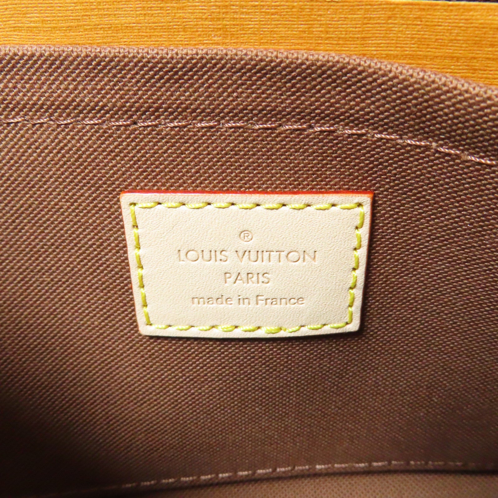LOUIS VUITTON Monogram Mutti Pochette Accessories金扣手挽肩背兩用袋啡色