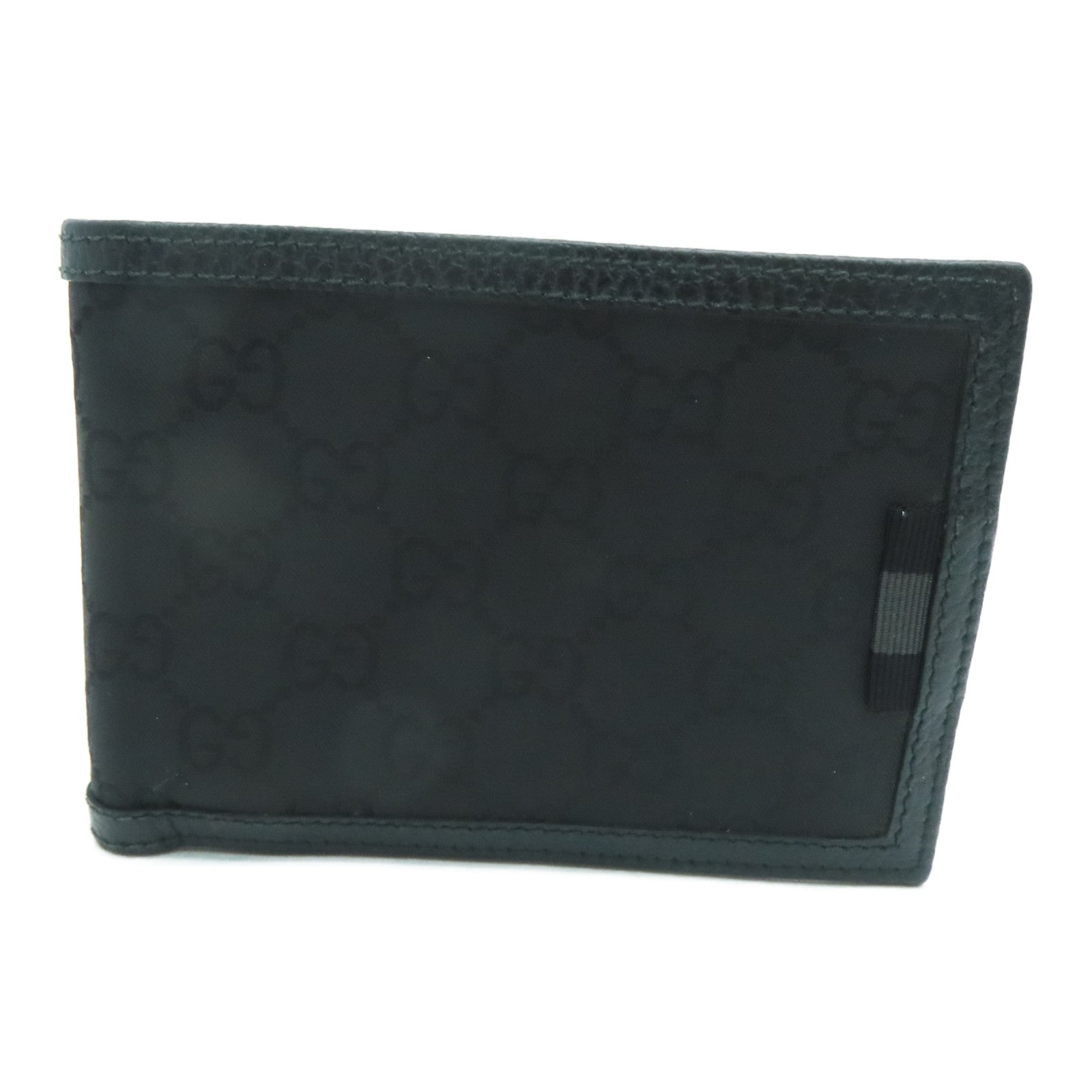 GUCCI Canvas Wallet Black