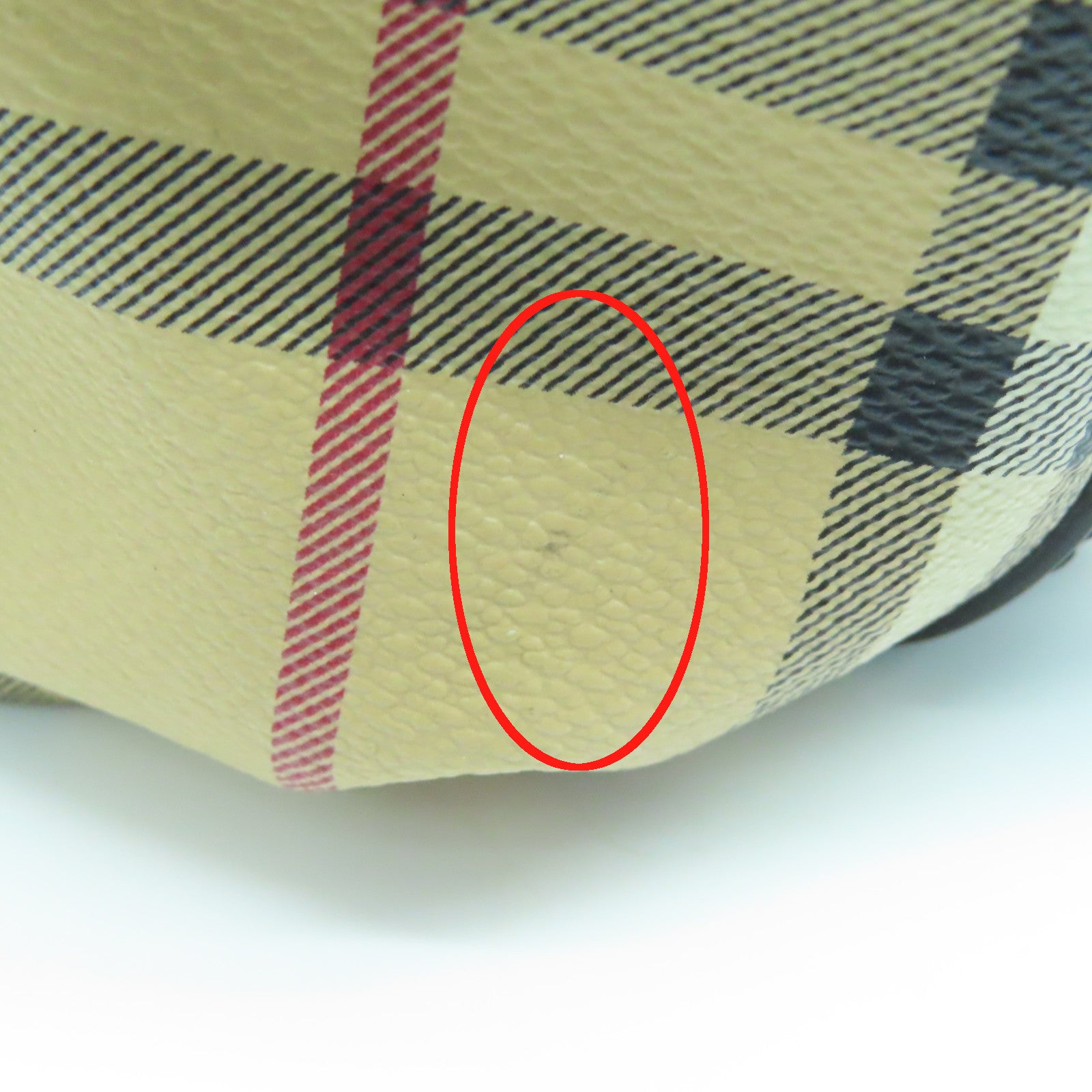 BURBERRY 涂层皮革2way Shoulder Bag金扣手挽肩背两用袋米色啡色