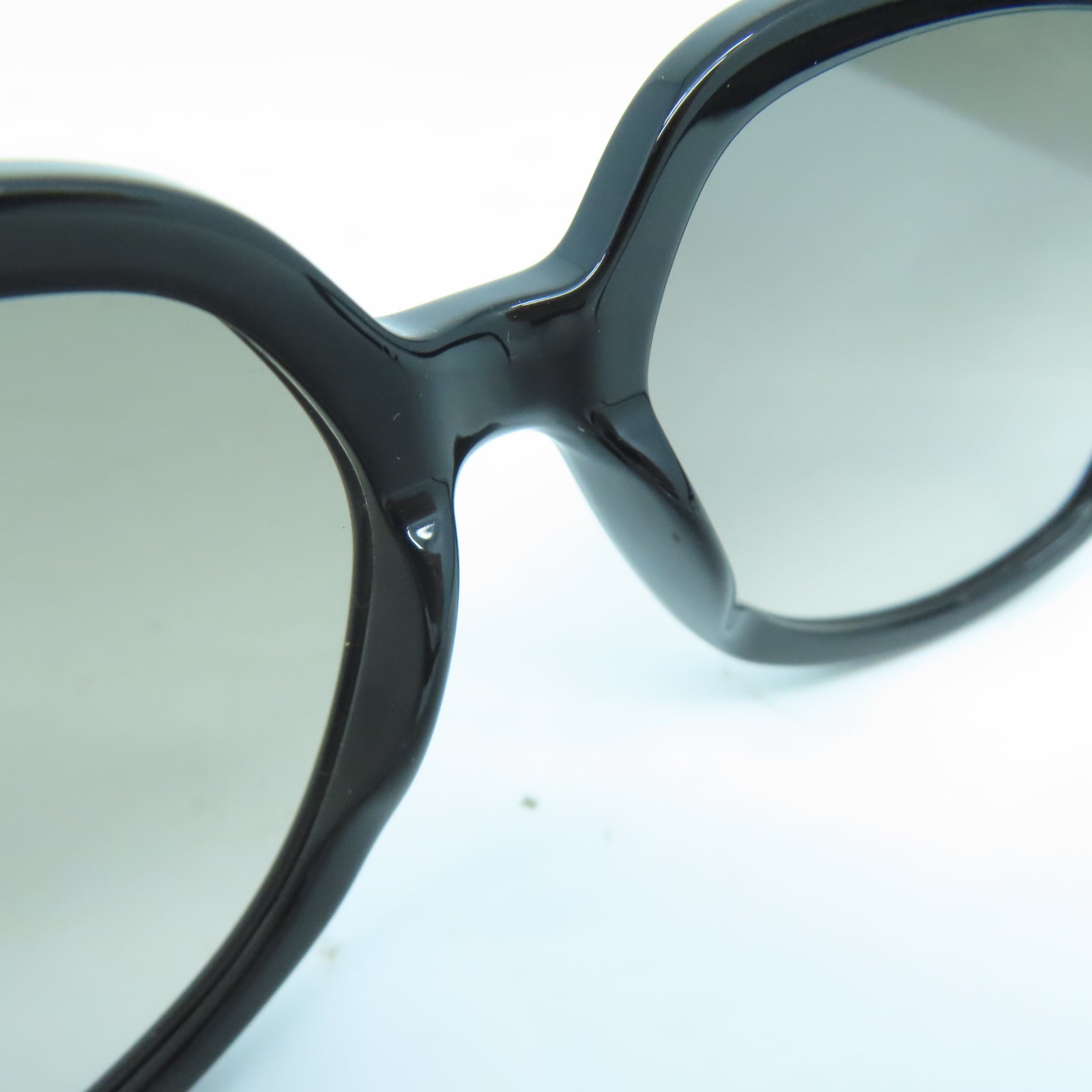 CELINE 塑料Sunglasses銀扣太陽眼鏡黑色