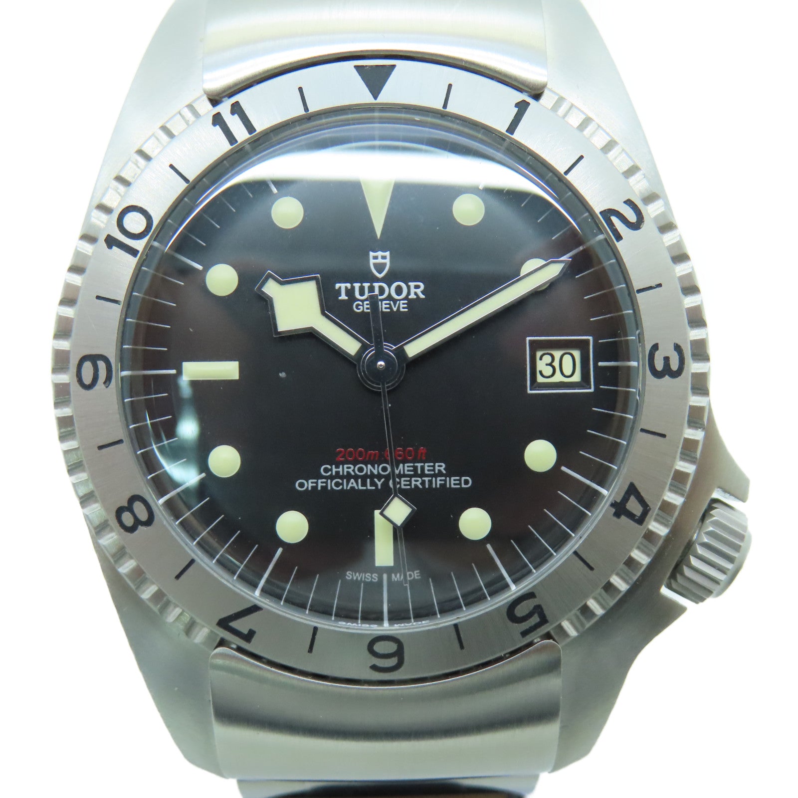 TUDOR Black Bay Stainless Steel Watch Automatic Movement Black/Silver/Brown