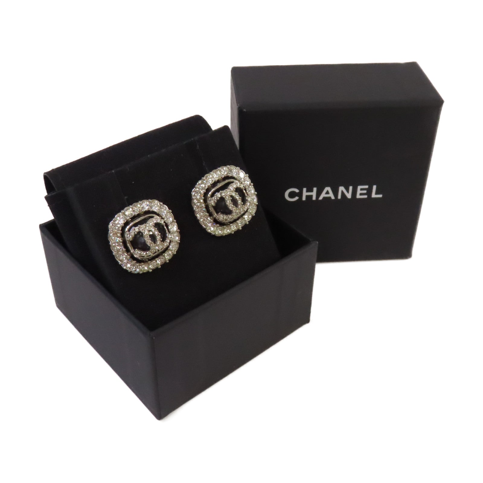 CHANEL 金屬CC Earrings耳環