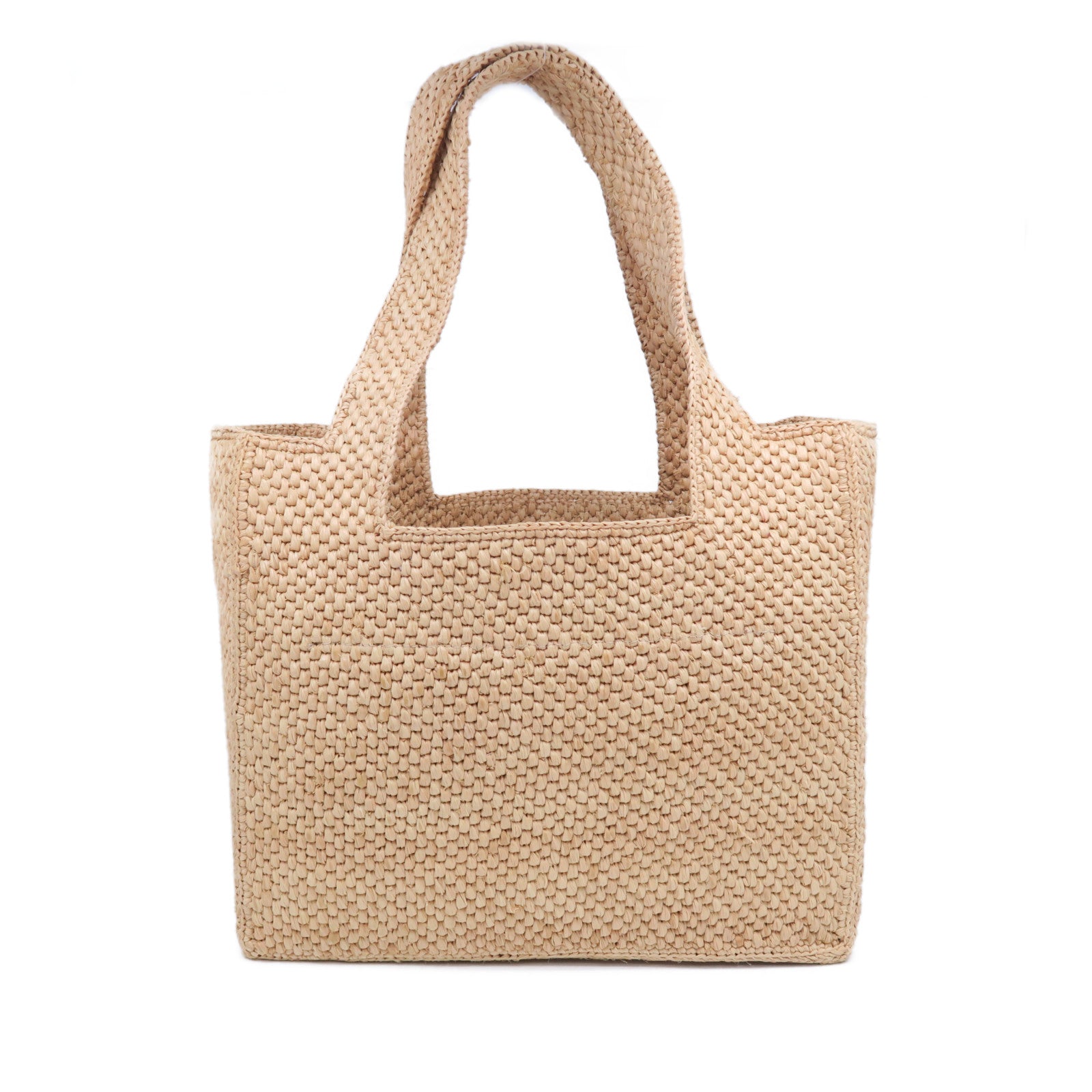 LOEWE 酒椰Font Tote M金扣手挽肩背兩用袋啡色