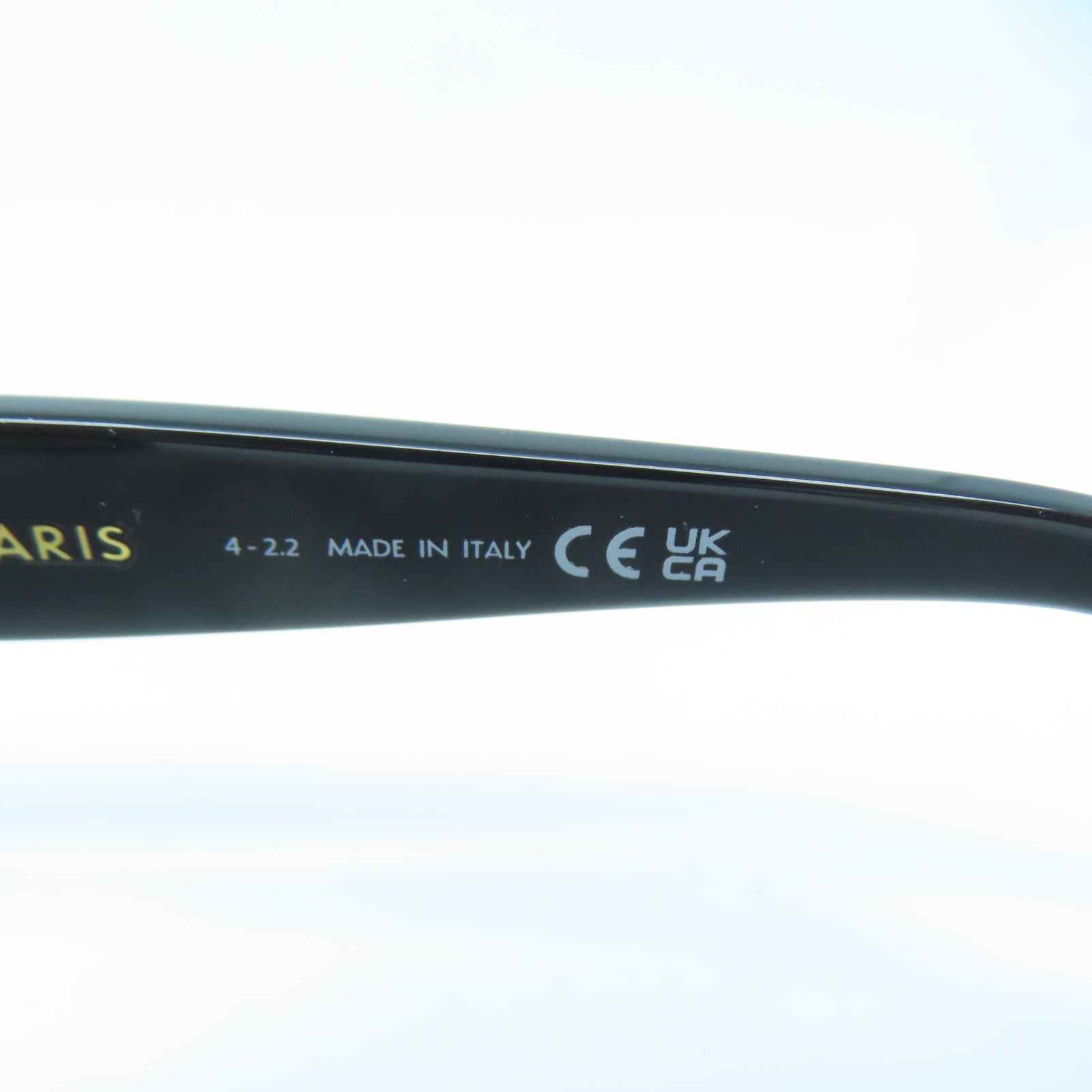 CELINE 塑料Sunglasses銀扣太陽眼鏡黑色