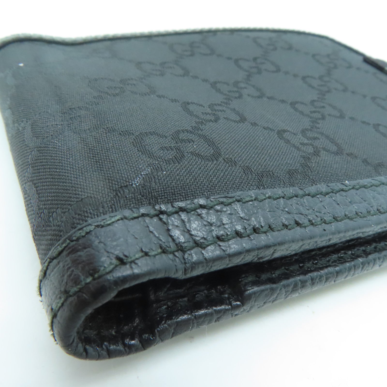 GUCCI Canvas Wallet Black