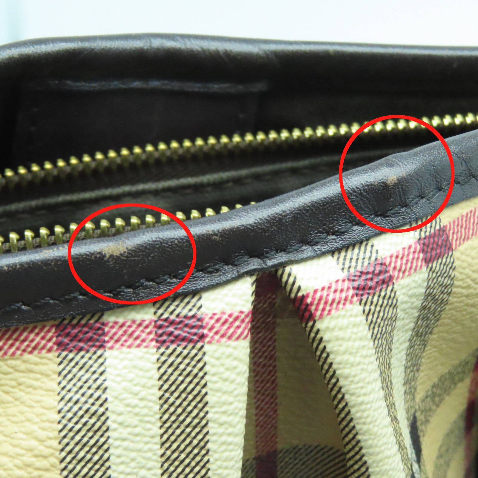 BURBERRY 涂层皮革2way Shoulder Bag金扣手挽肩背两用袋米色啡色