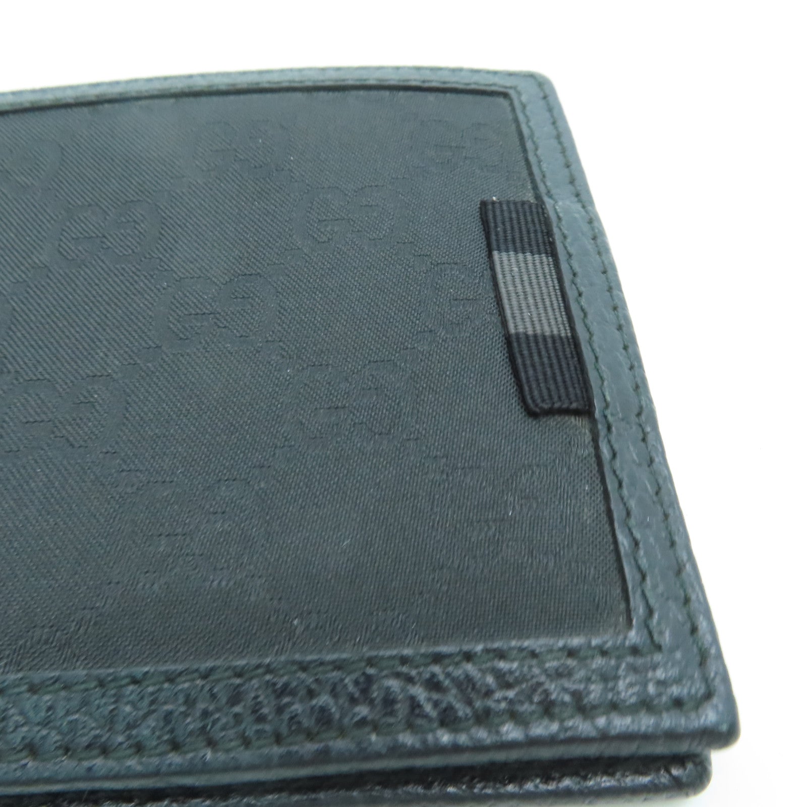 GUCCI Canvas Wallet Black