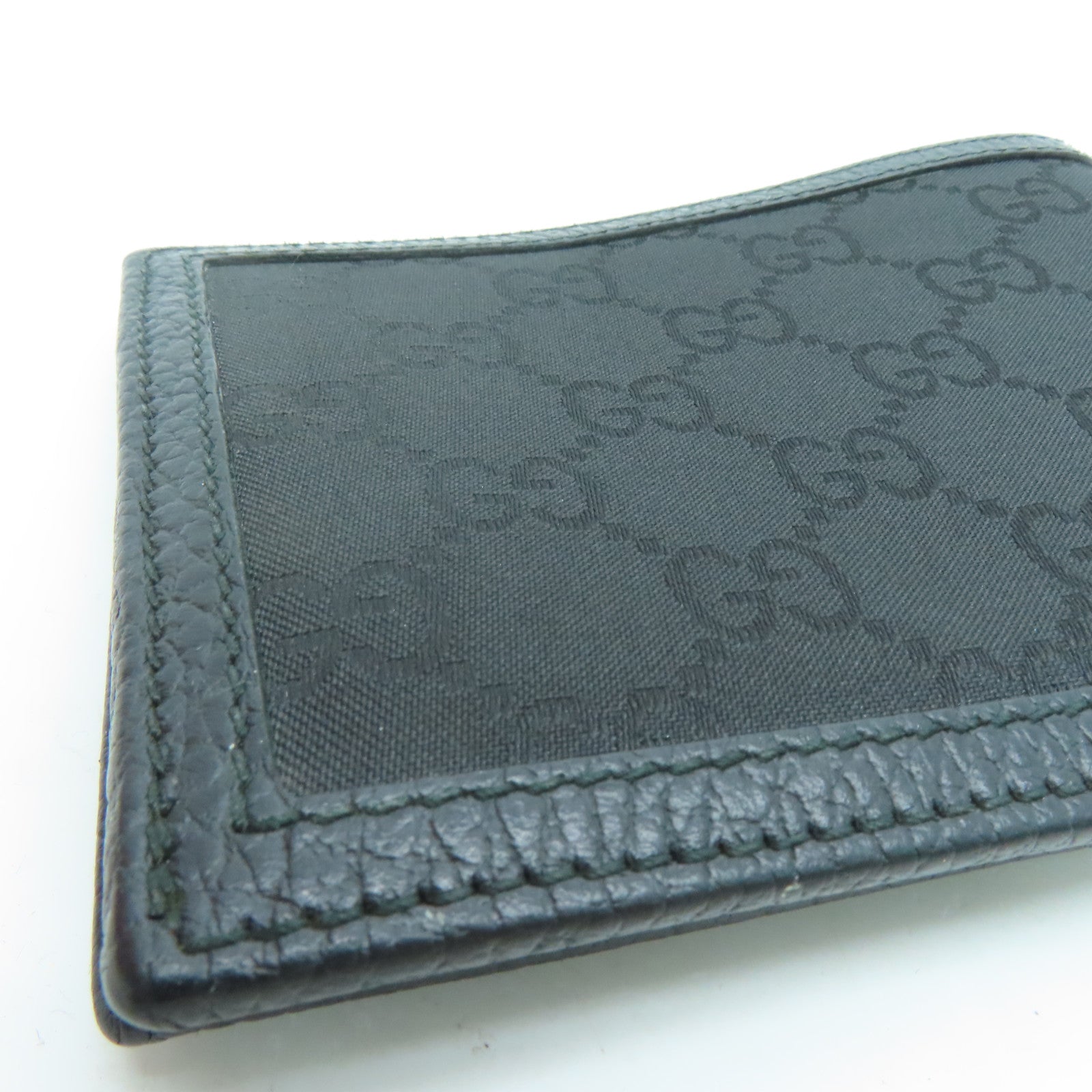 GUCCI Canvas Wallet Black