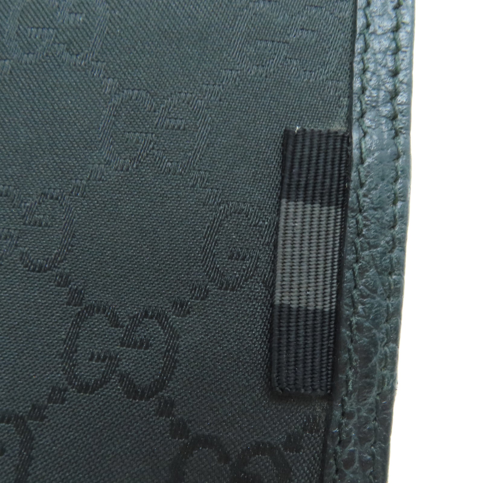 GUCCI Canvas Wallet Black