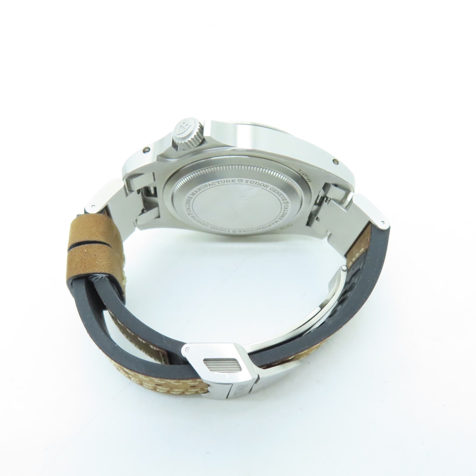 TUDOR Black Bay Stainless Steel Watch Automatic Movement Black/Silver/Brown