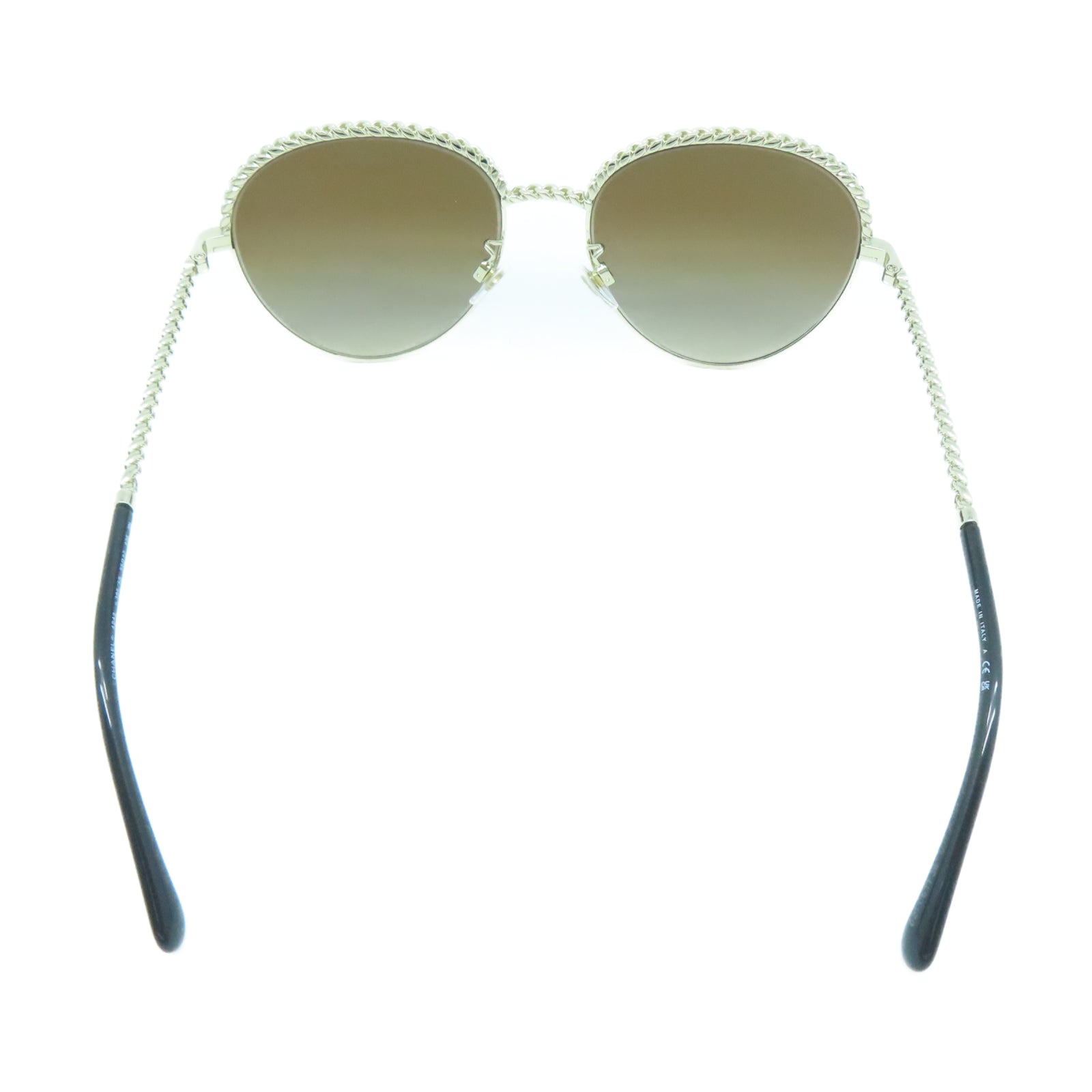 CHANEL 金屬Sunglasses金扣太陽眼鏡啡色