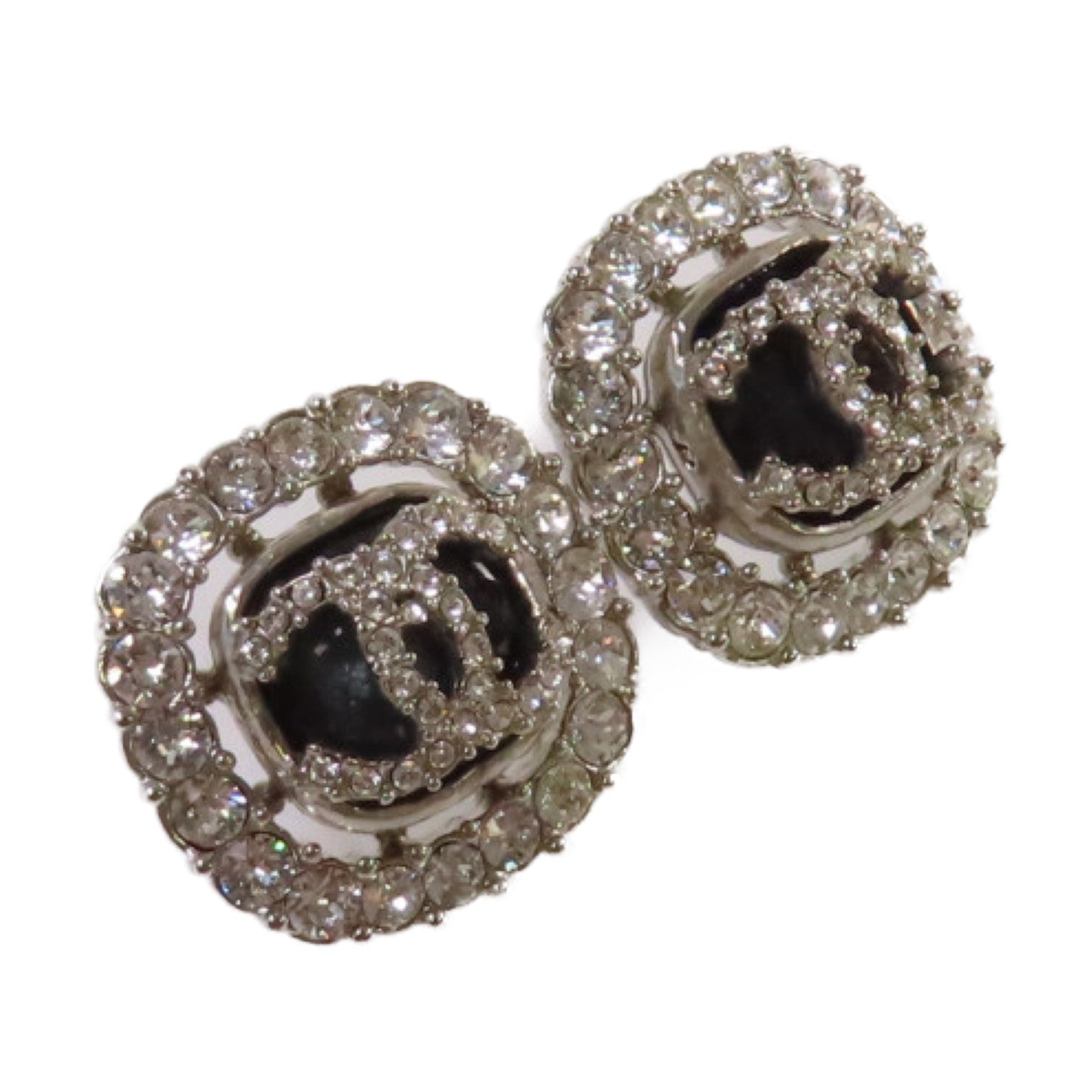 CHANEL 金屬CC Earrings耳環